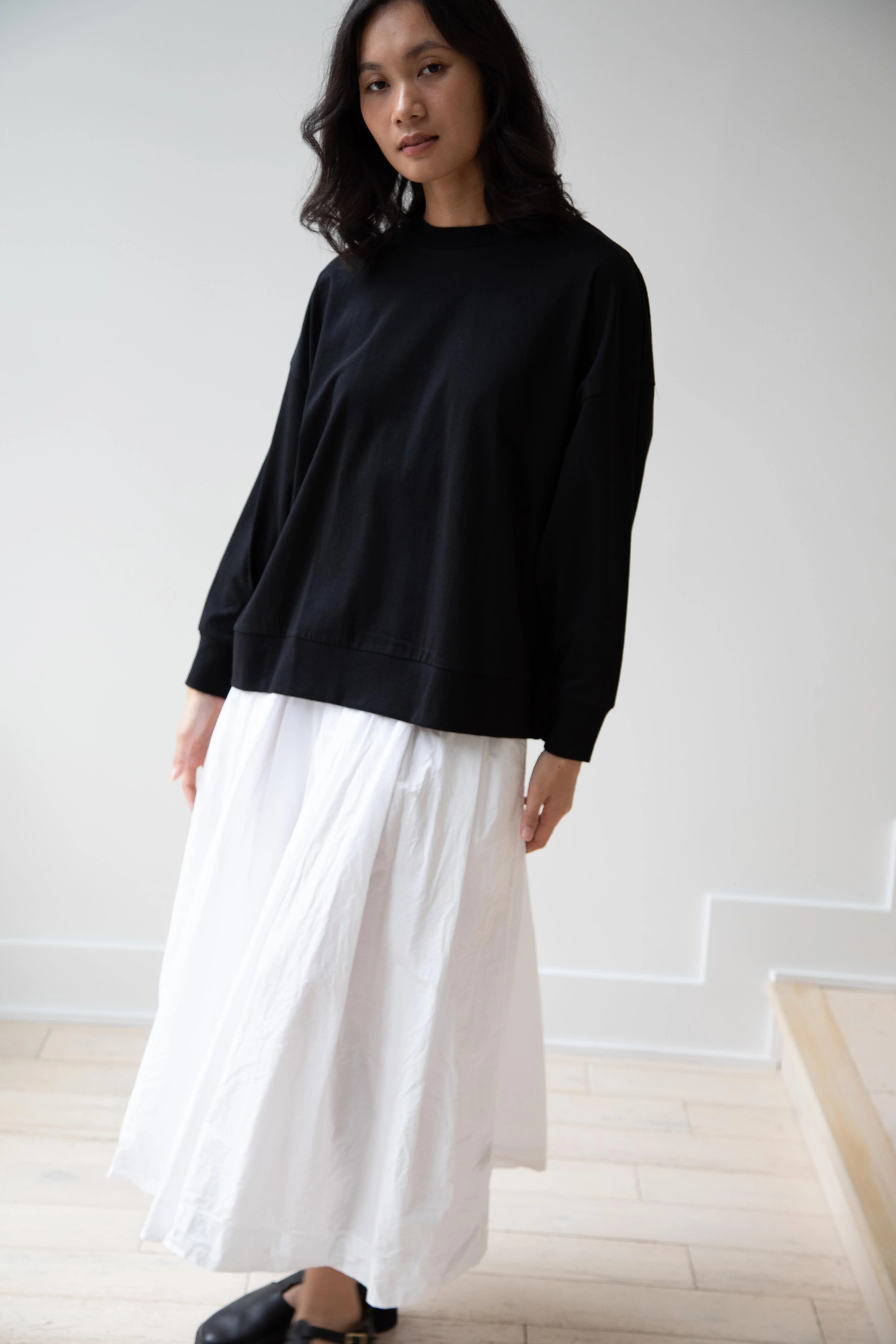Laboratory | Dropsleeve Utility Pullover in Black - Image 8