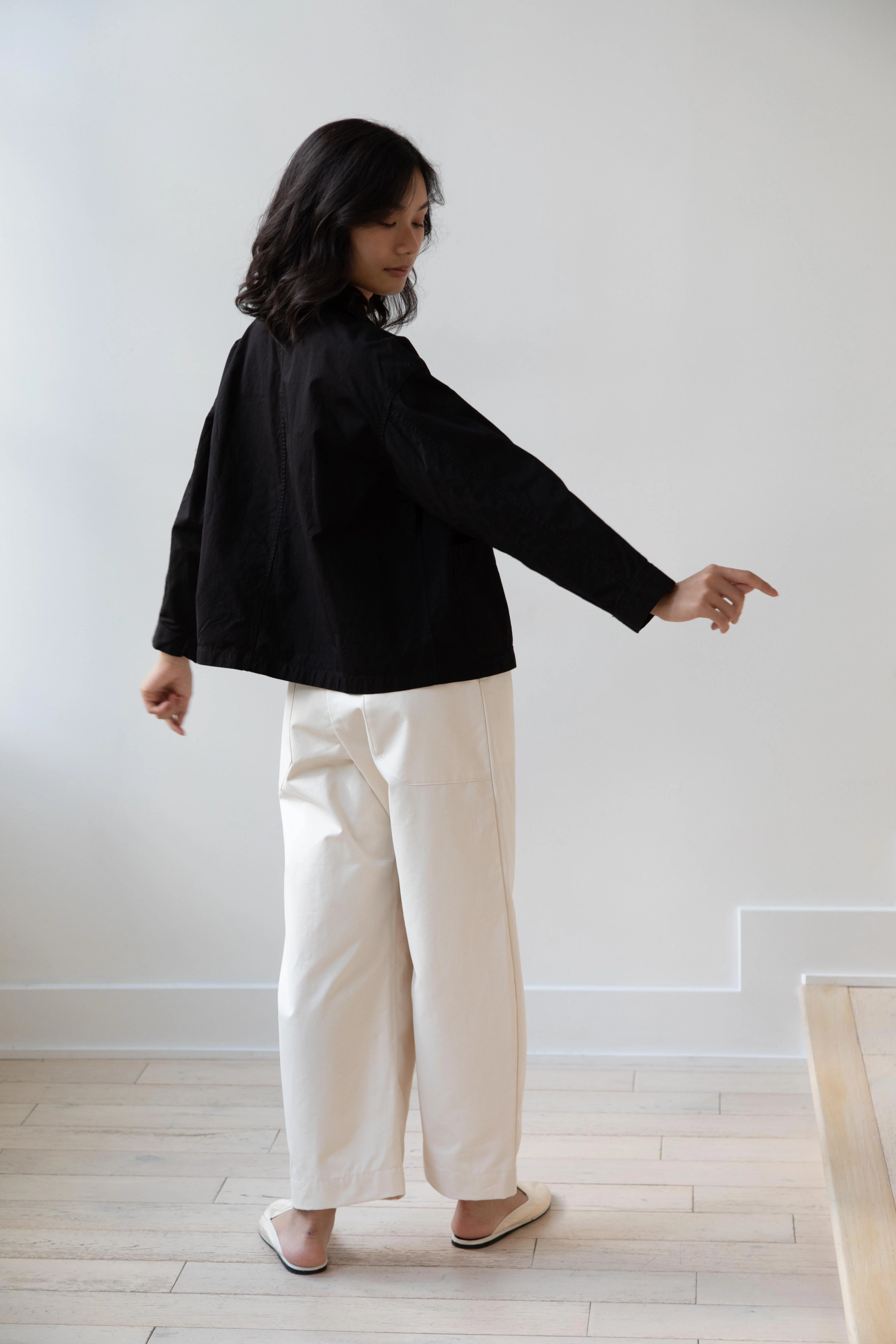 Laboratory | Work Jacket in Matte Black - Image 11