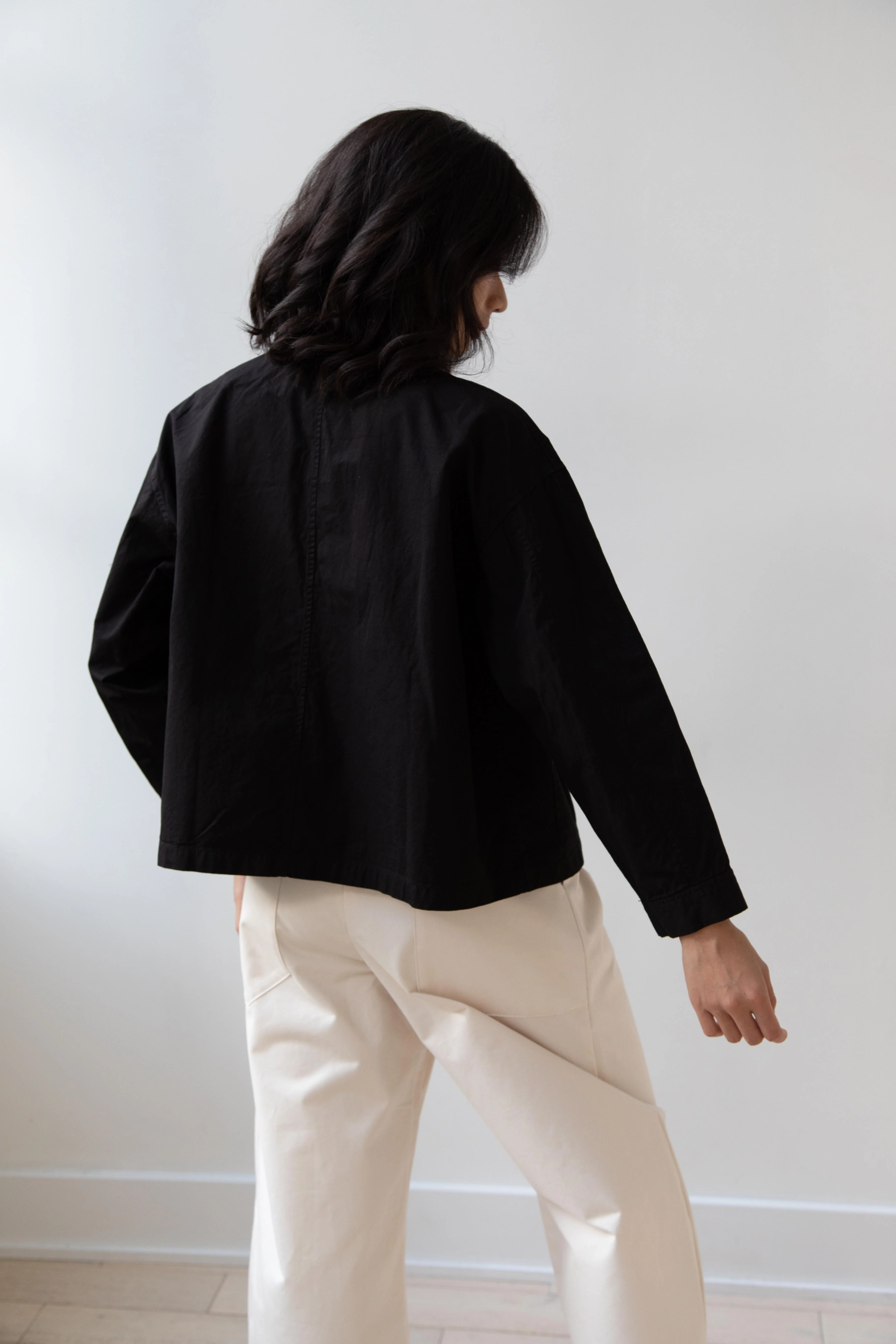 Laboratory | Work Jacket in Matte Black - Image 12