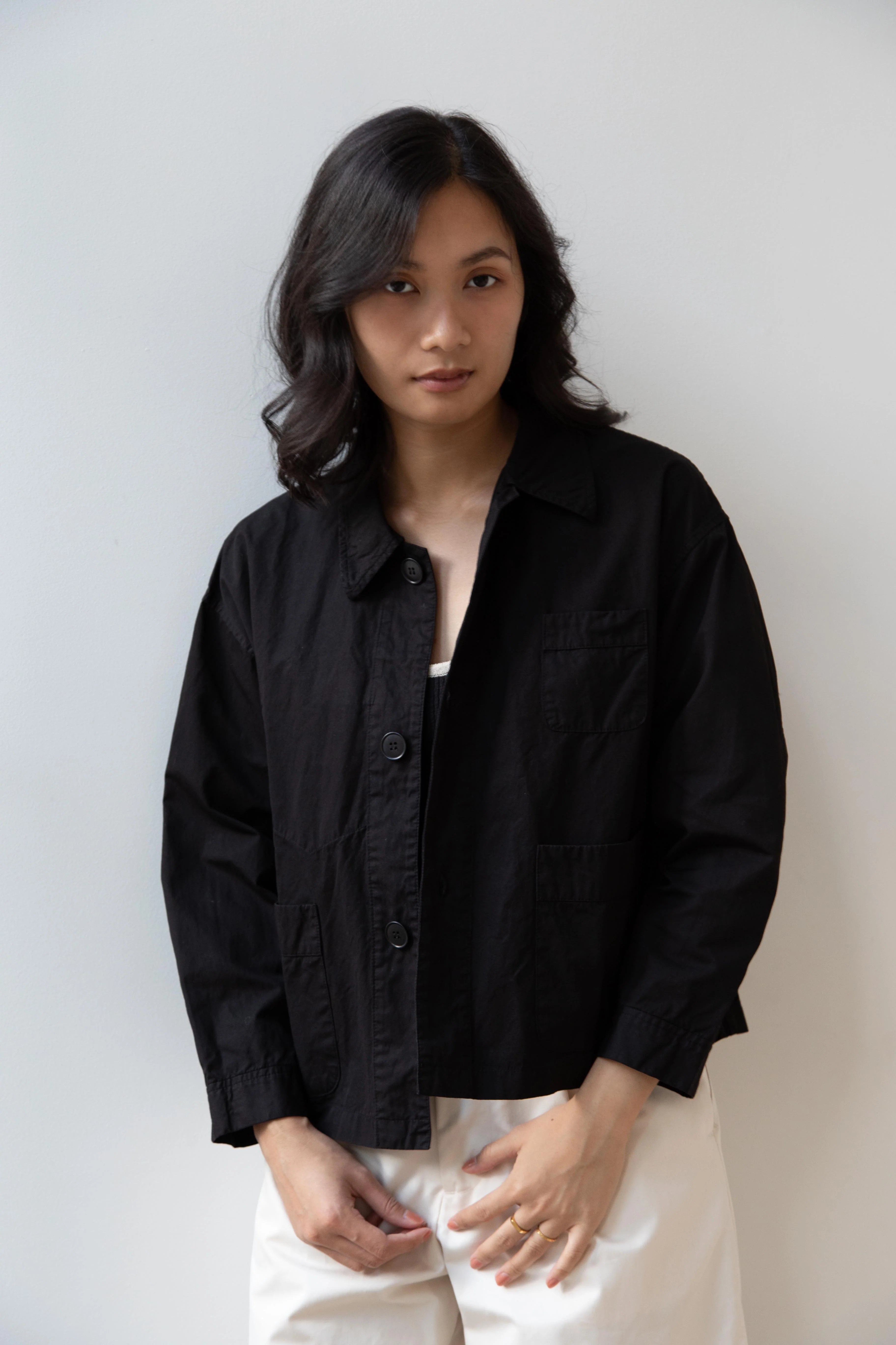 Laboratory | Work Jacket in Matte Black - Image 13