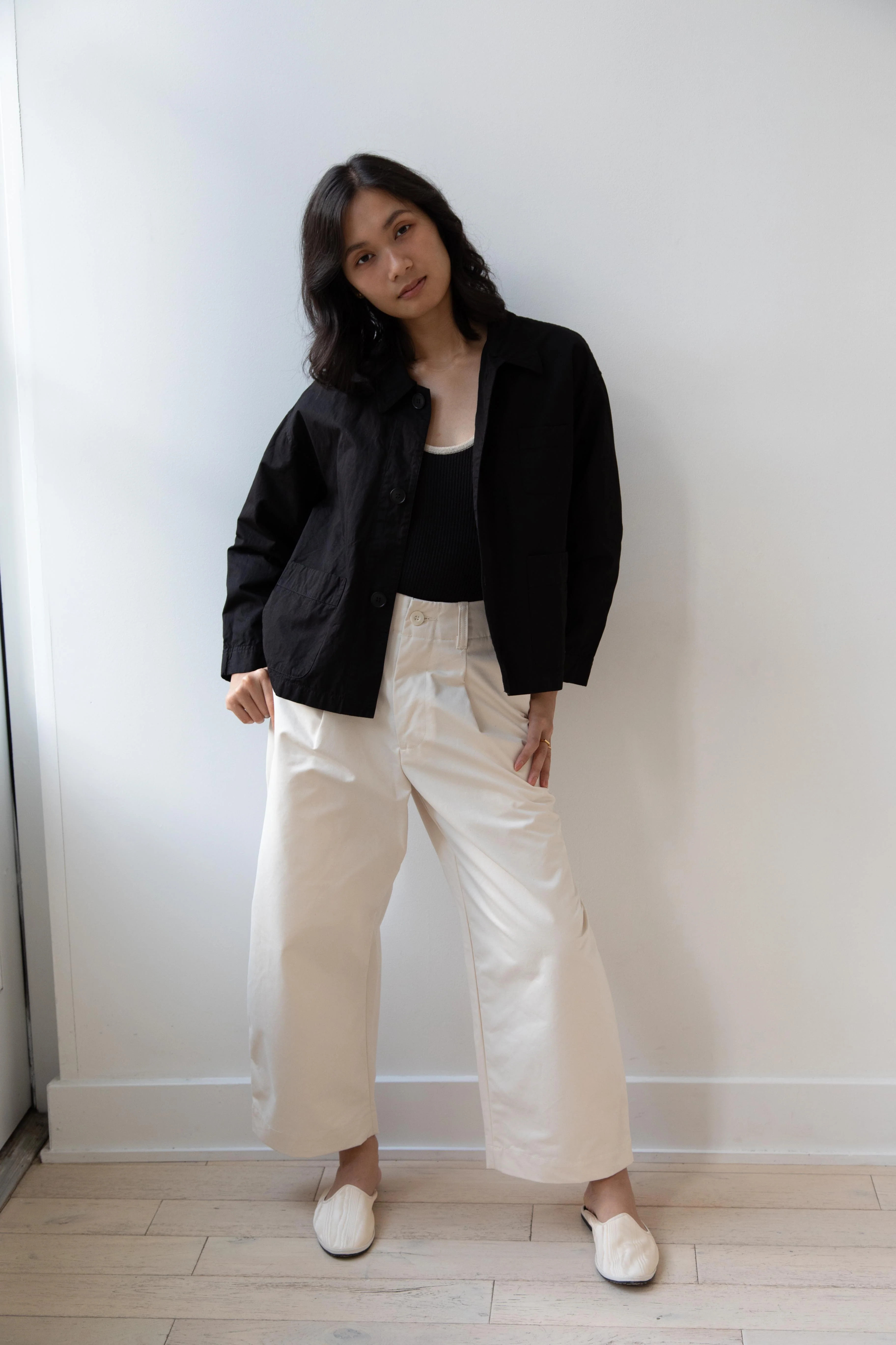 Laboratory | Work Jacket in Matte Black - Image 19