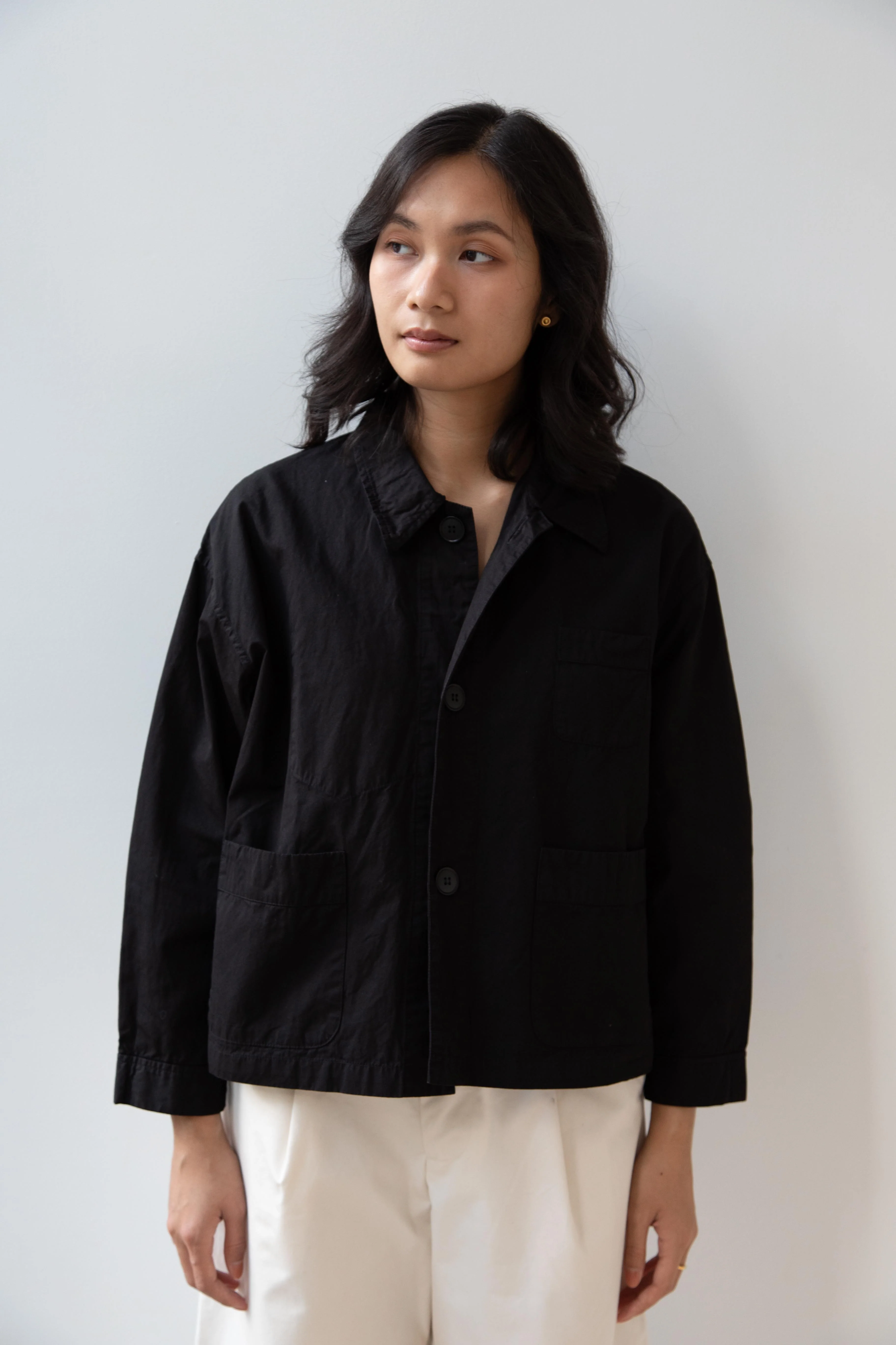 Laboratory | Work Jacket in Matte Black - Image 23