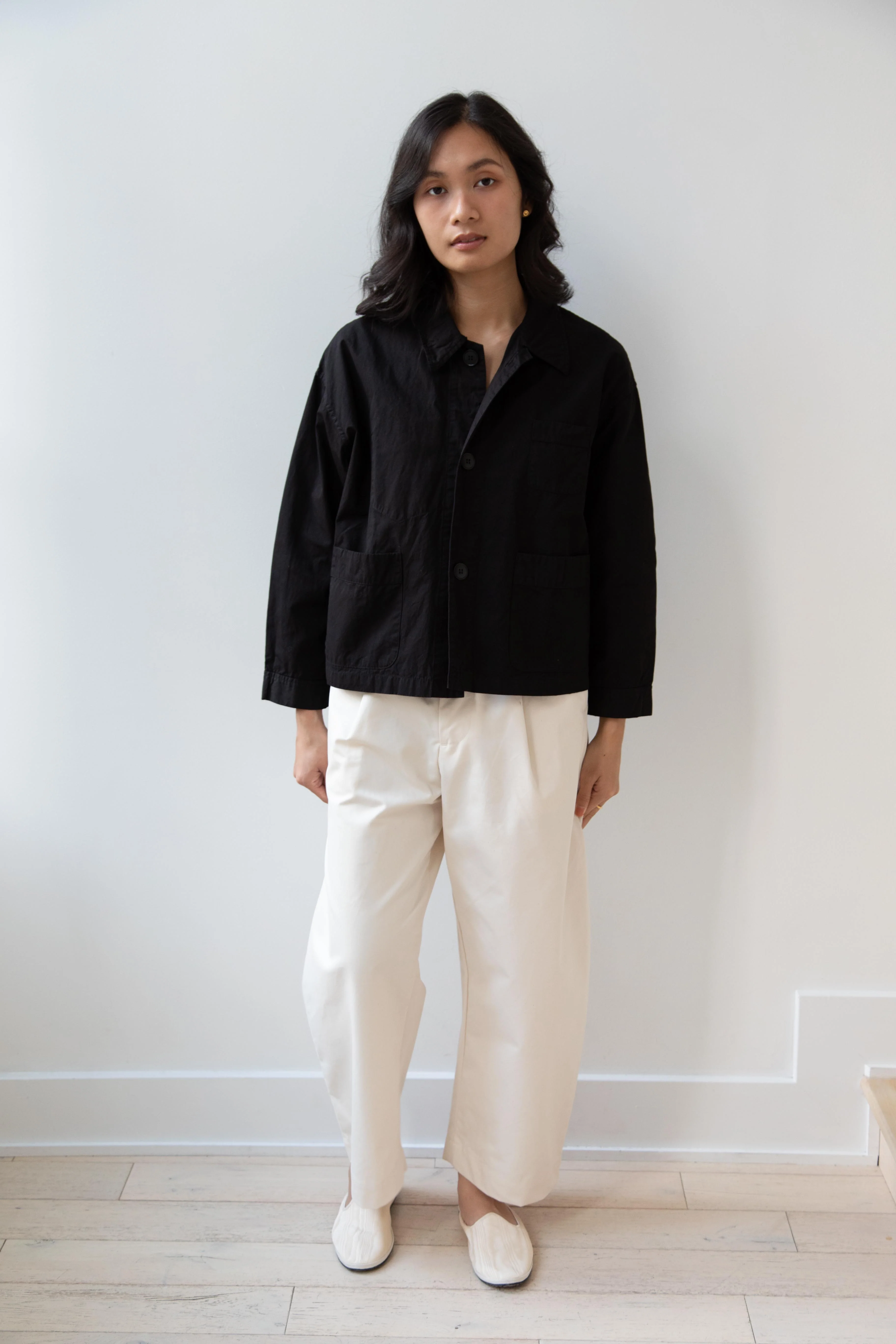 Laboratory | Work Jacket in Matte Black - Image 24