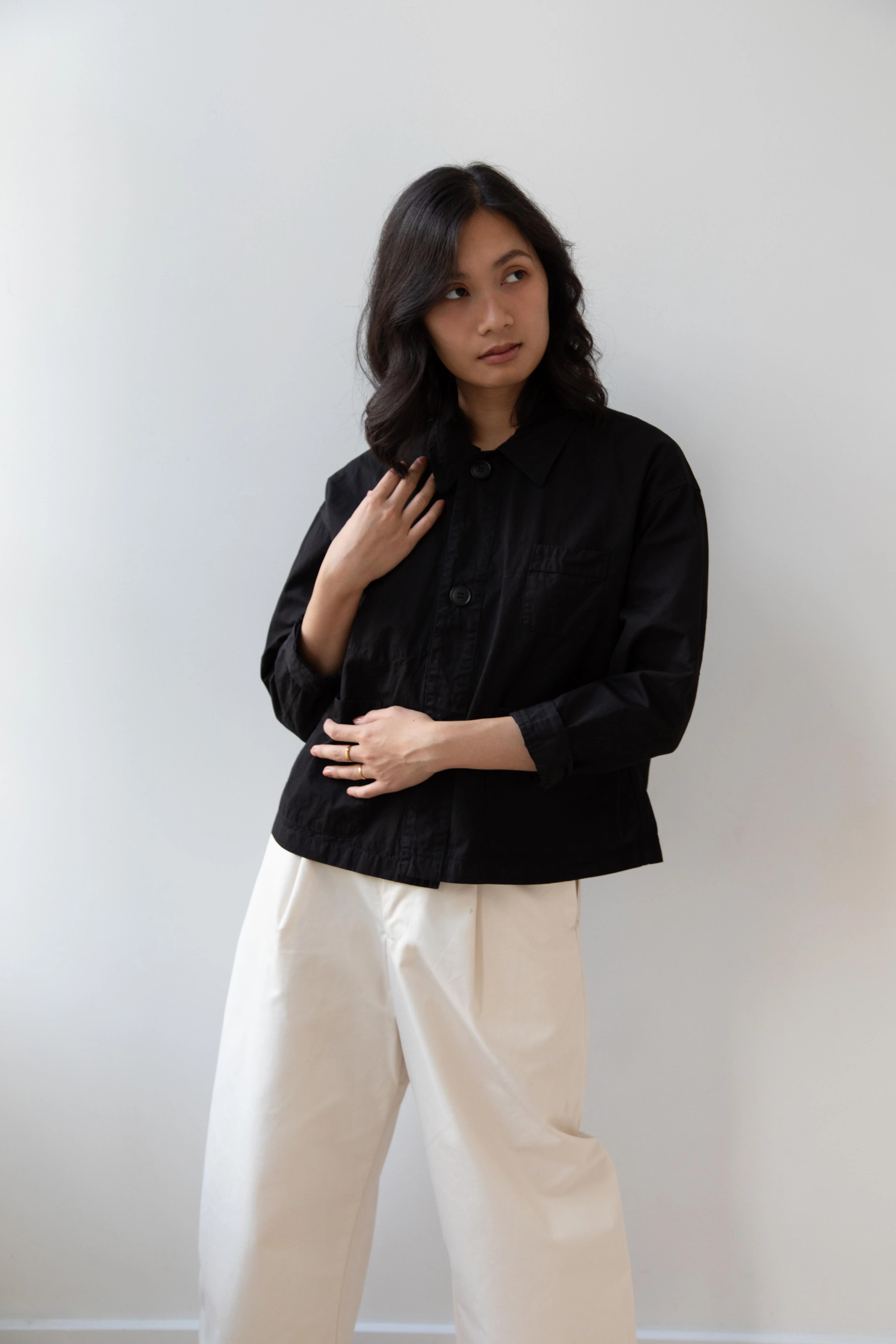 Laboratory | Work Jacket in Matte Black - Image 28