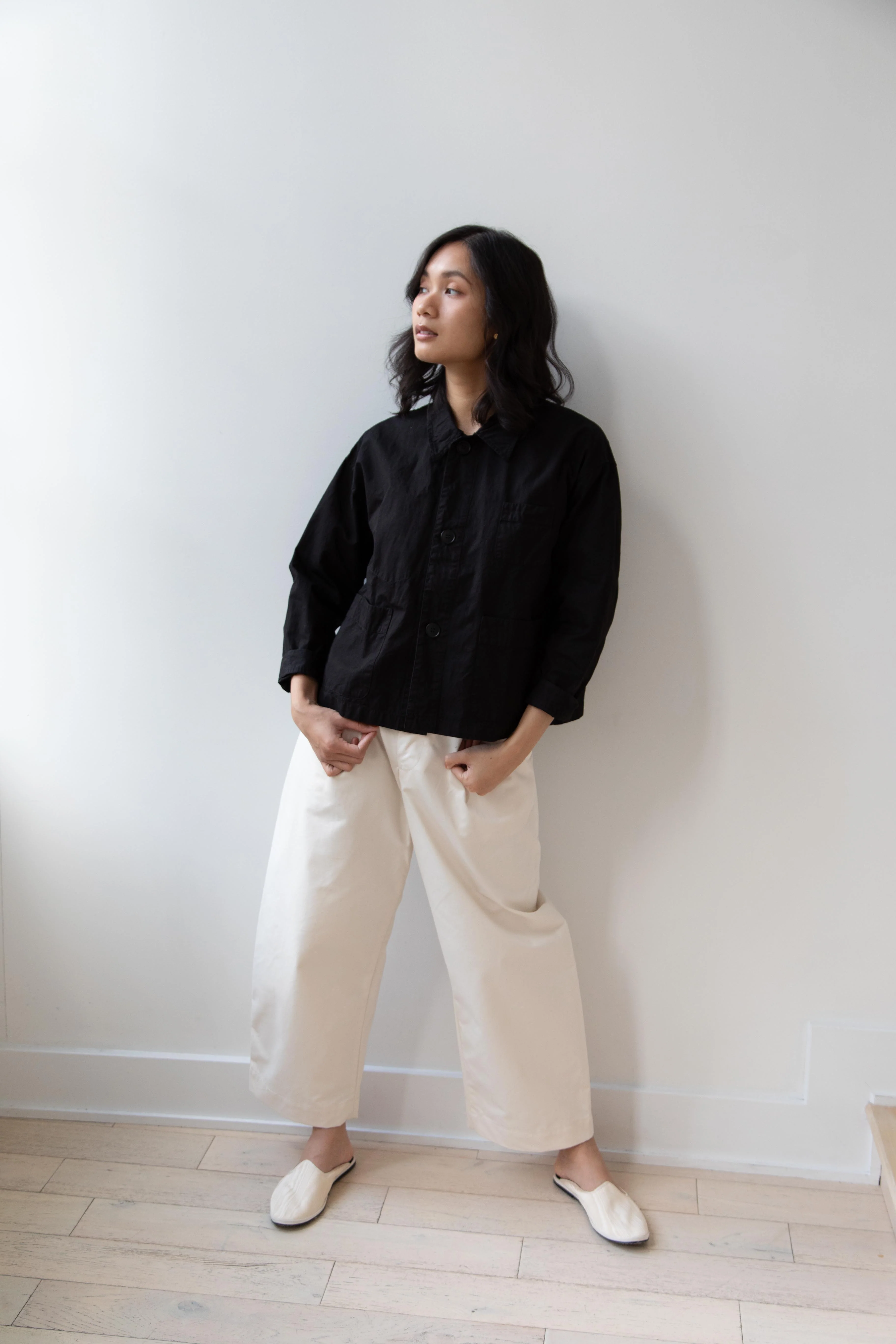 Laboratory | Work Jacket in Matte Black - Image 31
