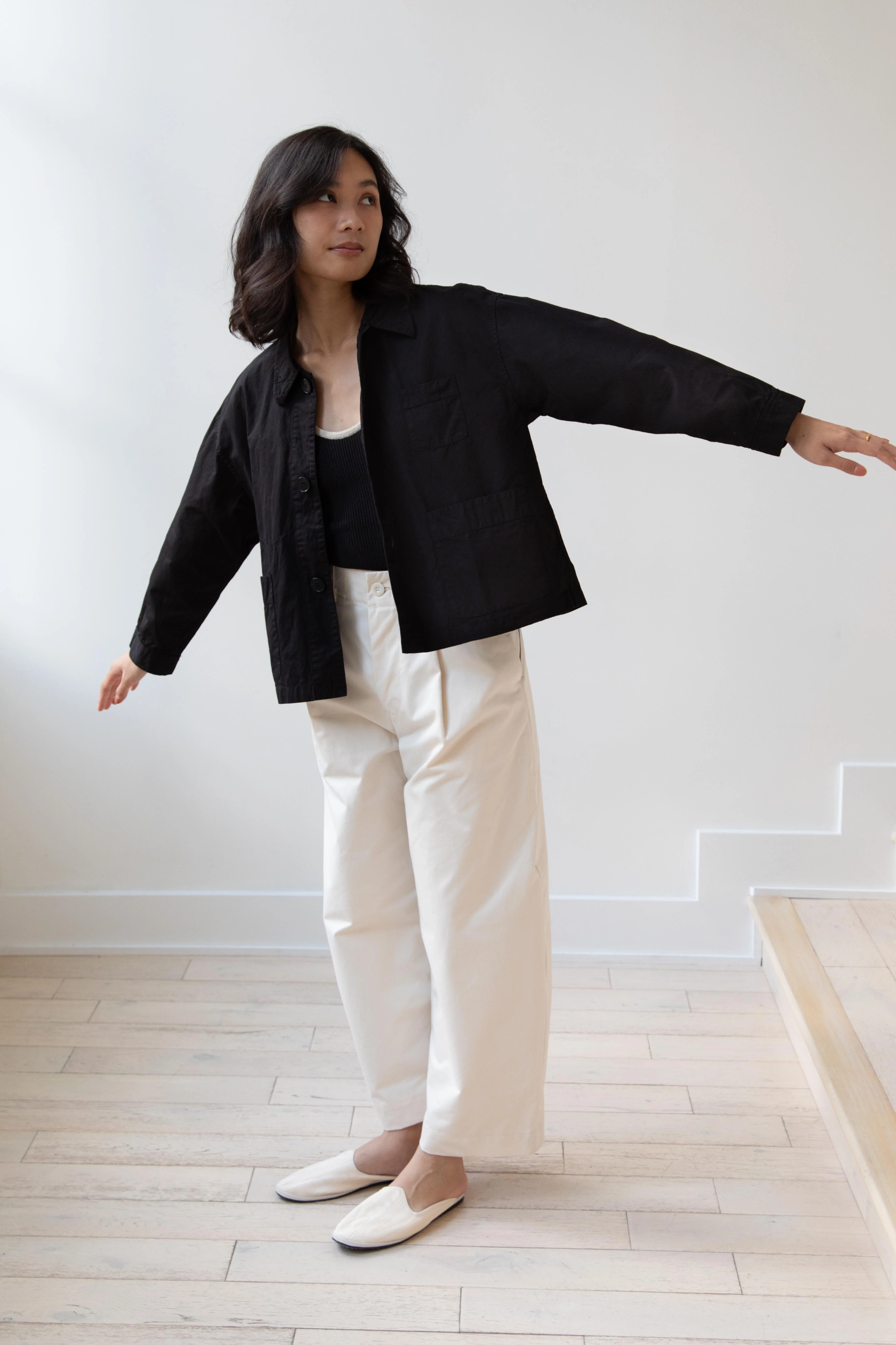 Laboratory | Work Jacket in Matte Black - Image 5