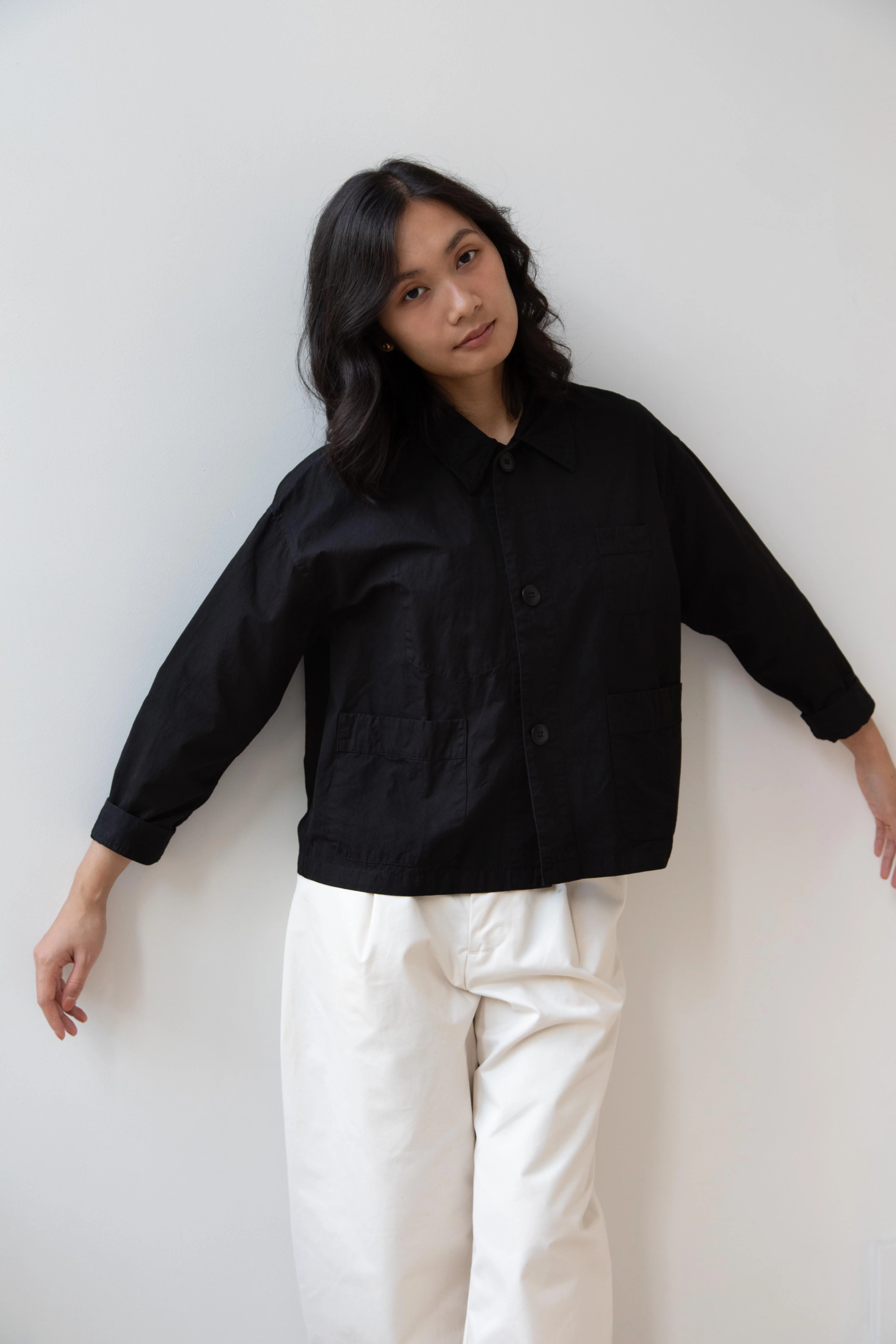 Laboratory | Work Jacket in Matte Black - Image 6