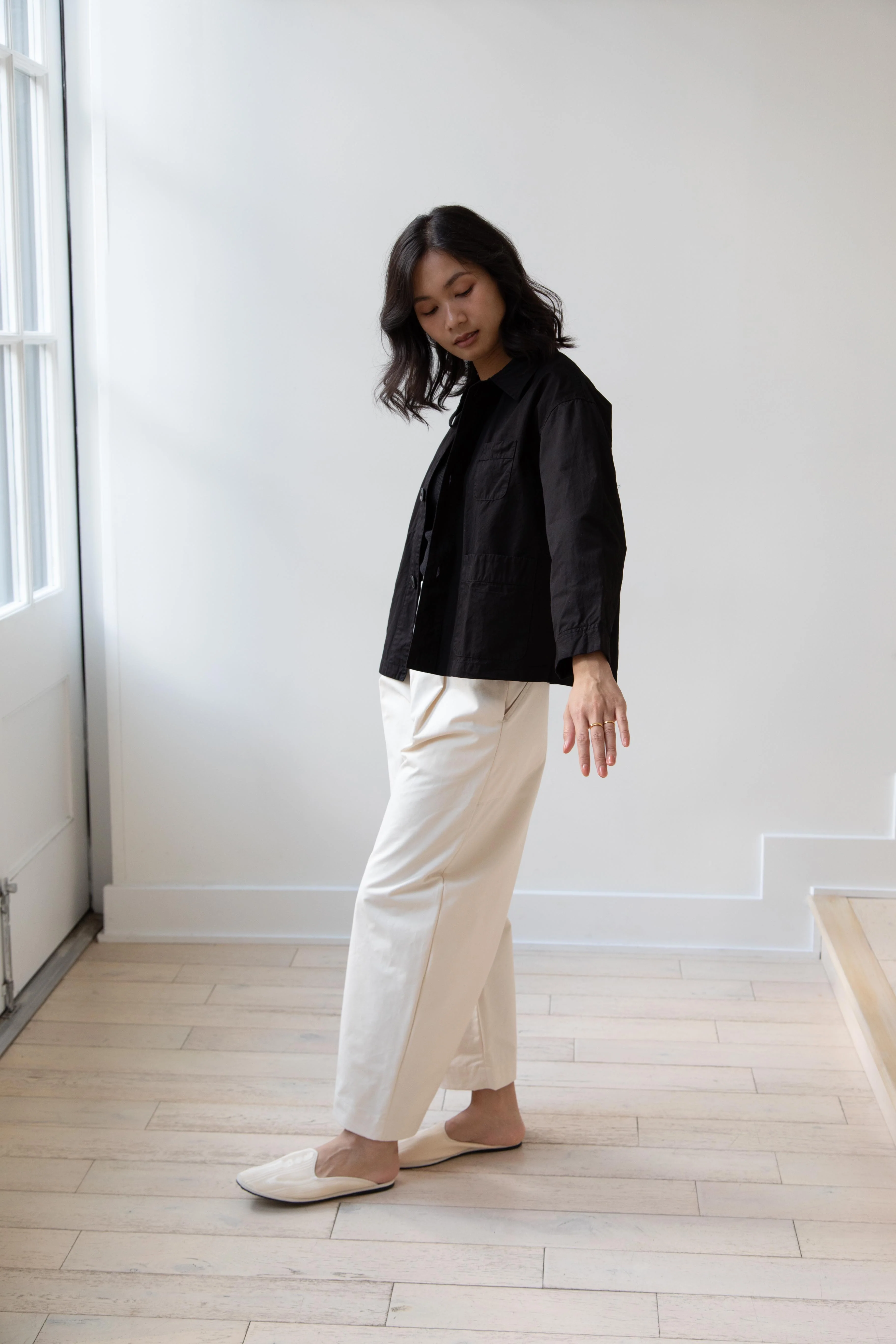 Laboratory | Work Jacket in Matte Black - Image 8