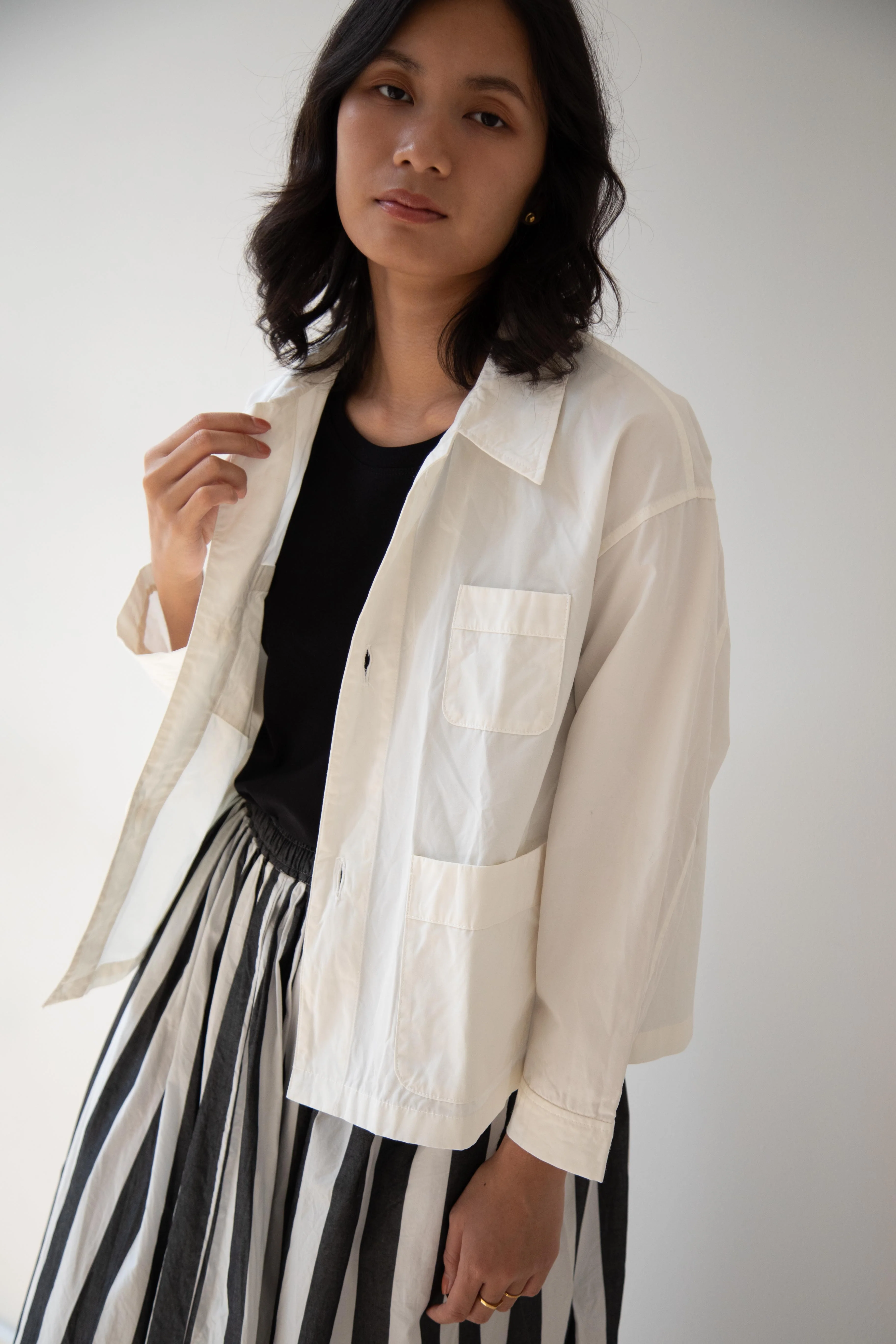 Laboratory | Work Jacket in Matte White - Image 16