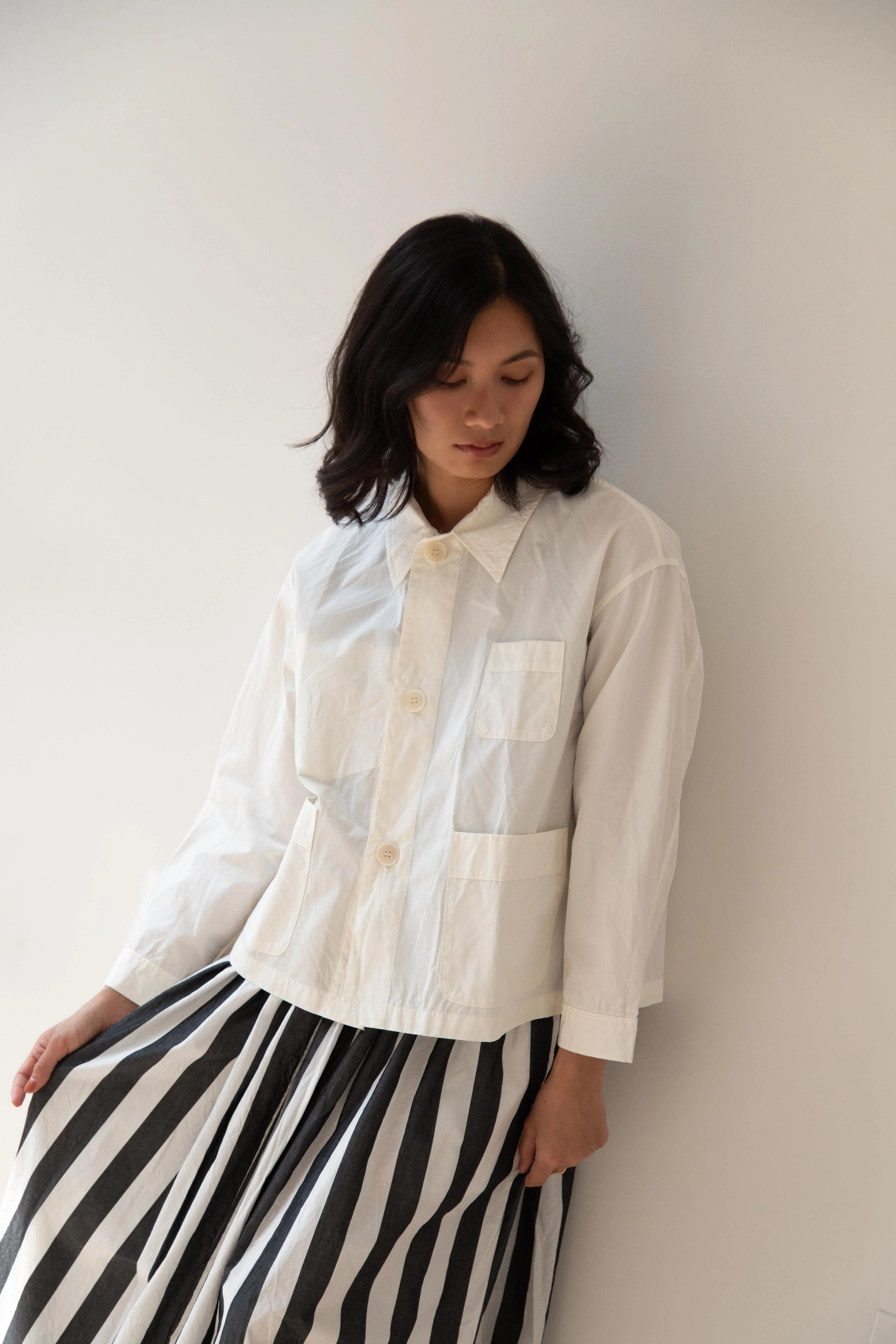 Laboratory | Work Jacket in Matte White - Image 2