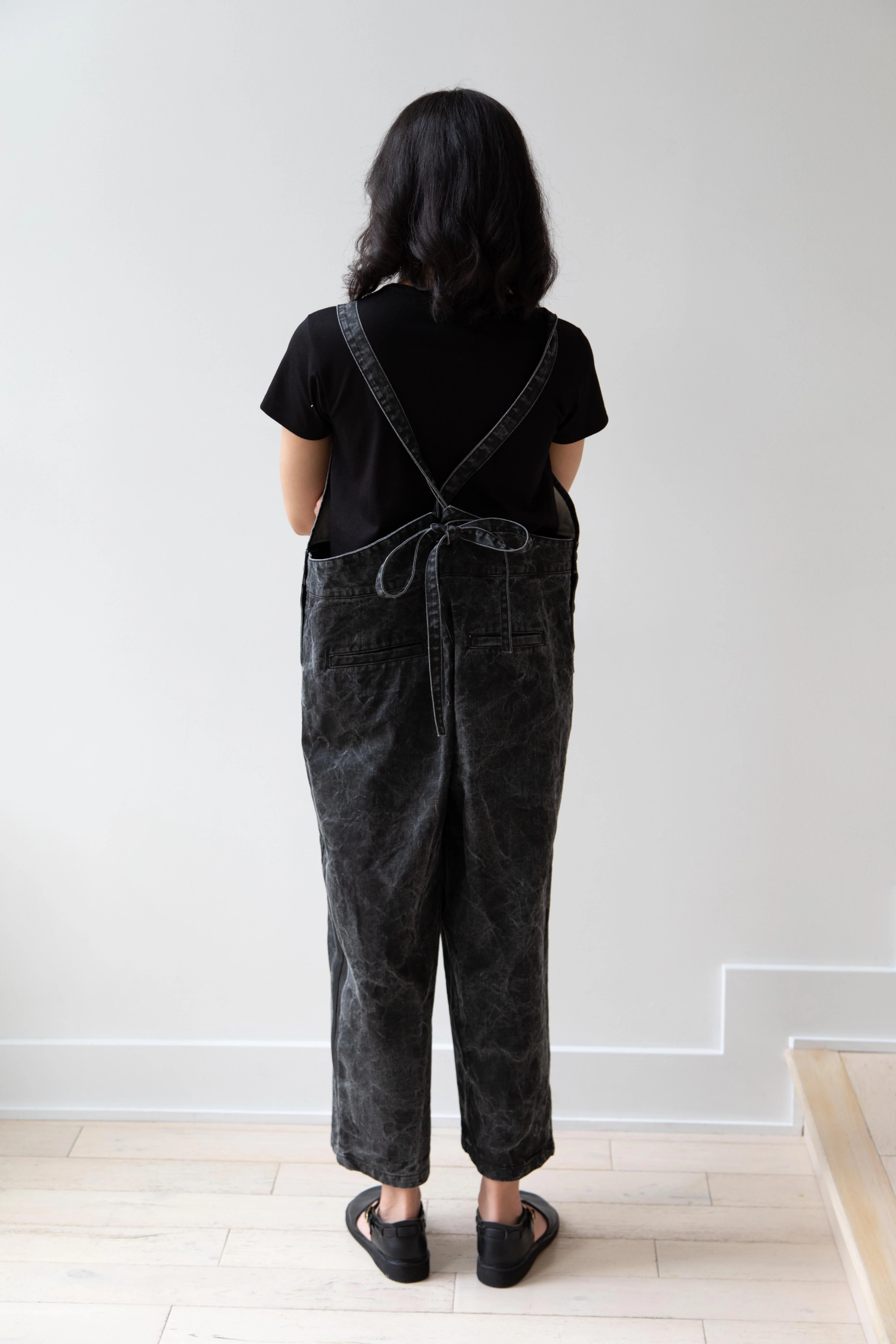 Laboratory | Work Overalls in Washed Black - Image 15