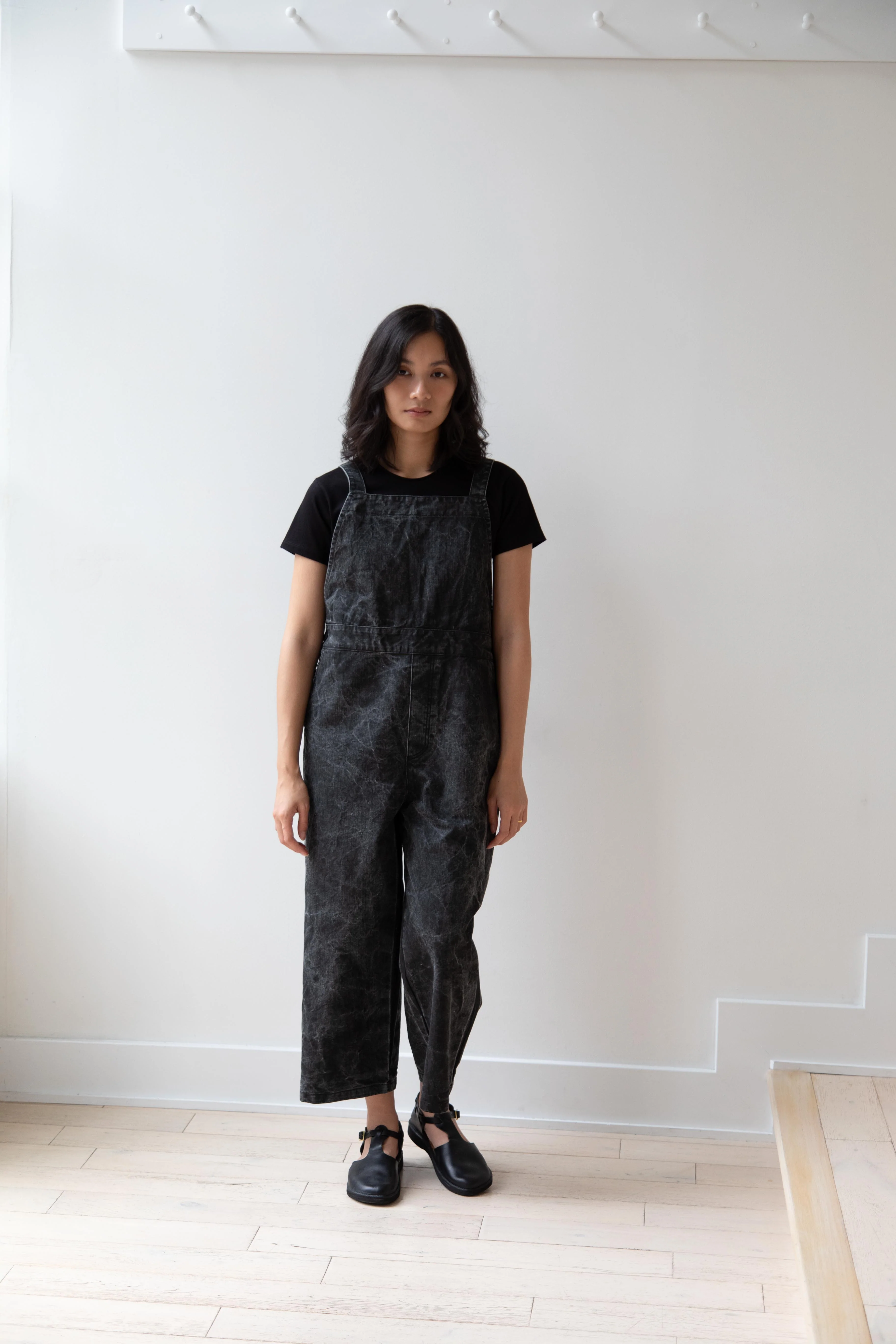Laboratory | Work Overalls in Washed Black - Image 22