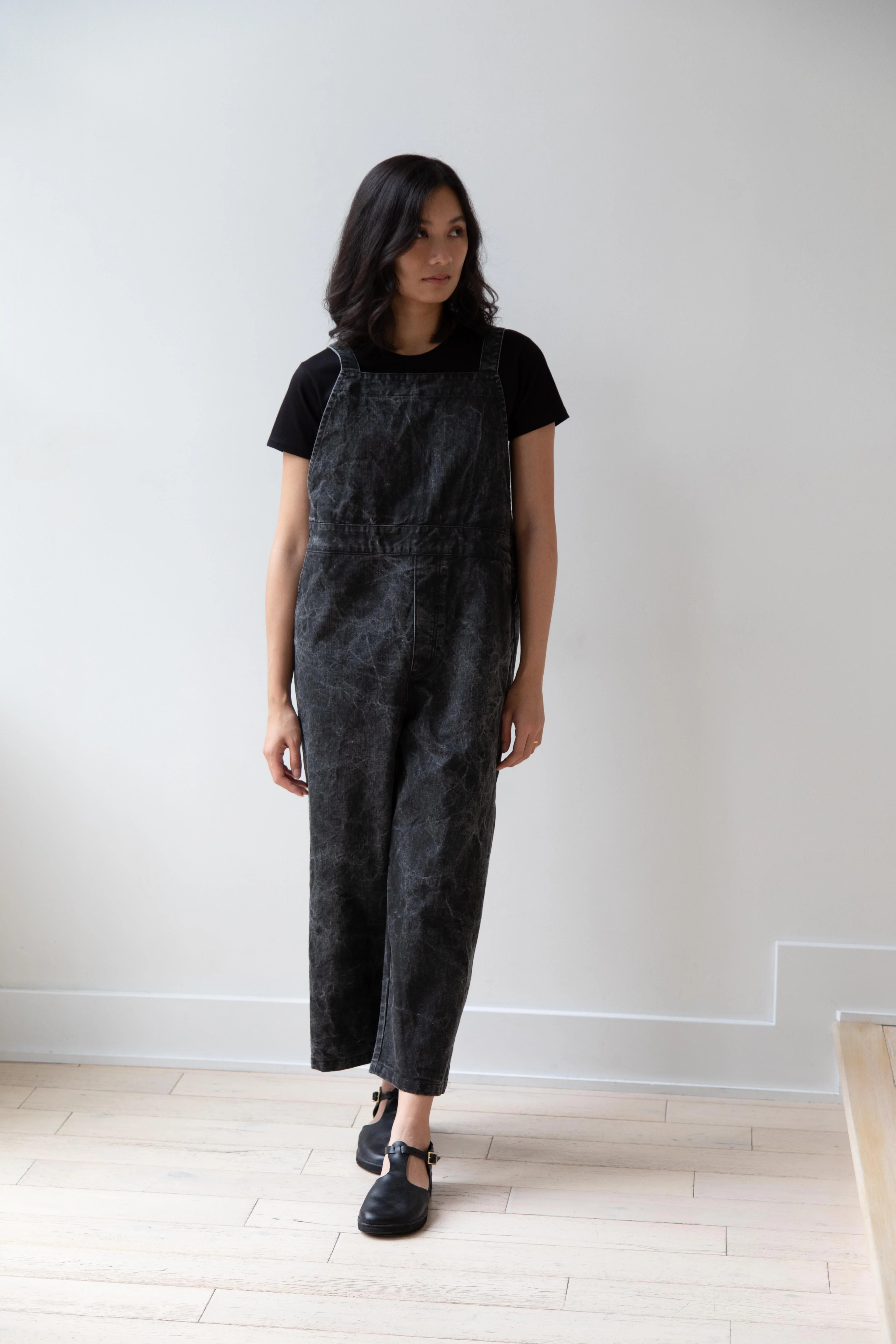 Laboratory | Work Overalls in Washed Black - Image 23