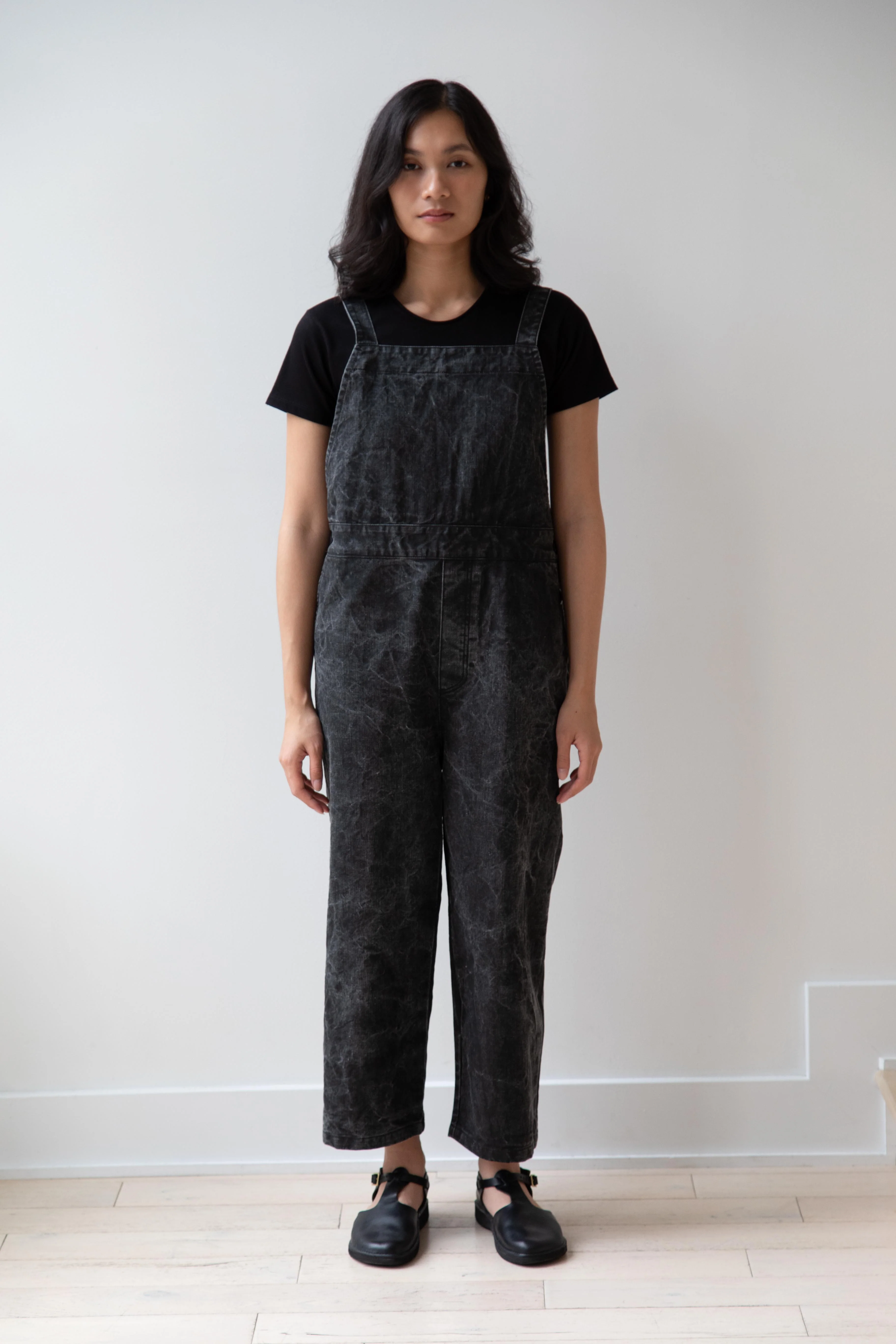 Laboratory | Work Overalls in Washed Black - Image 5