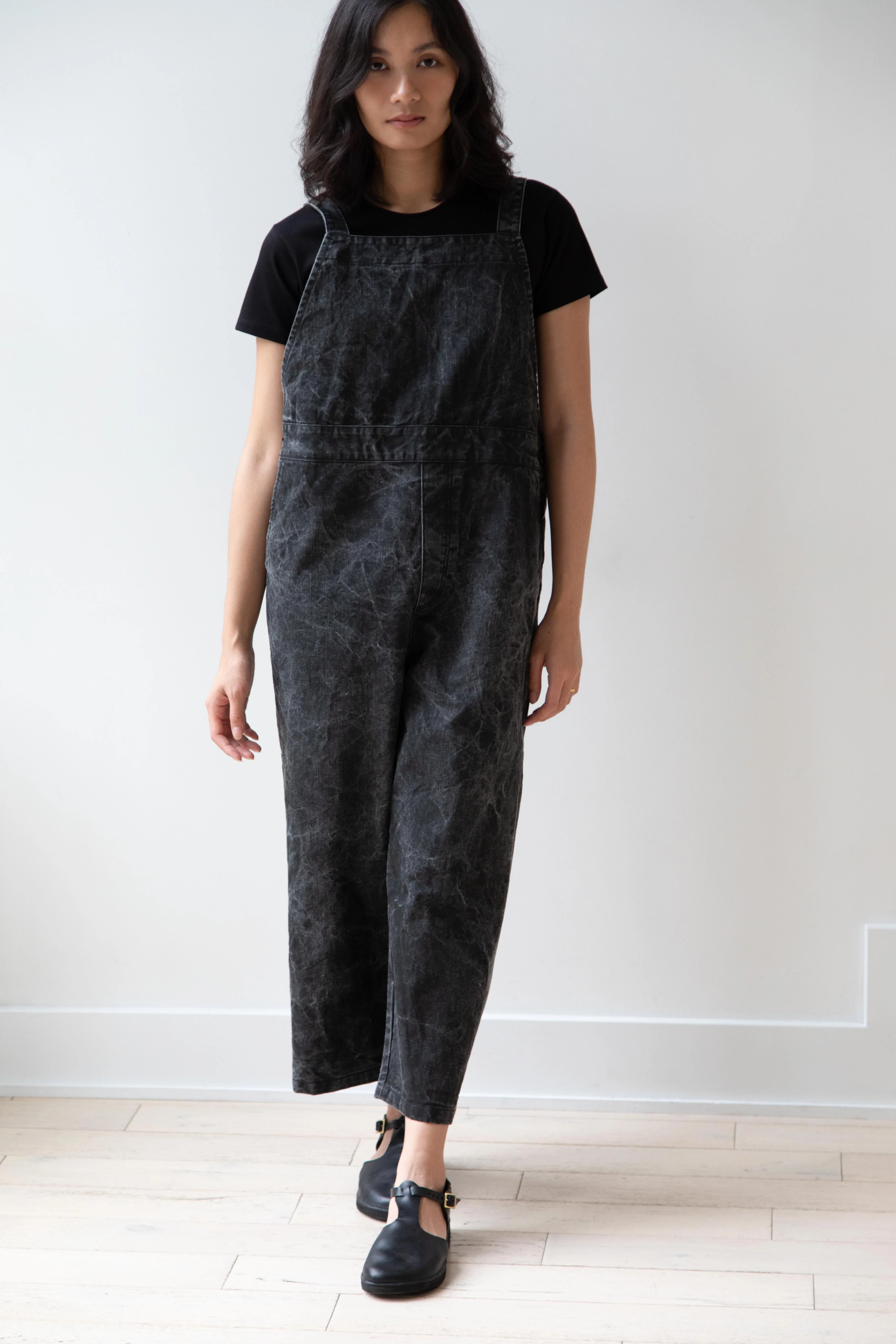 Laboratory | Work Overalls in Washed Black - Image 6