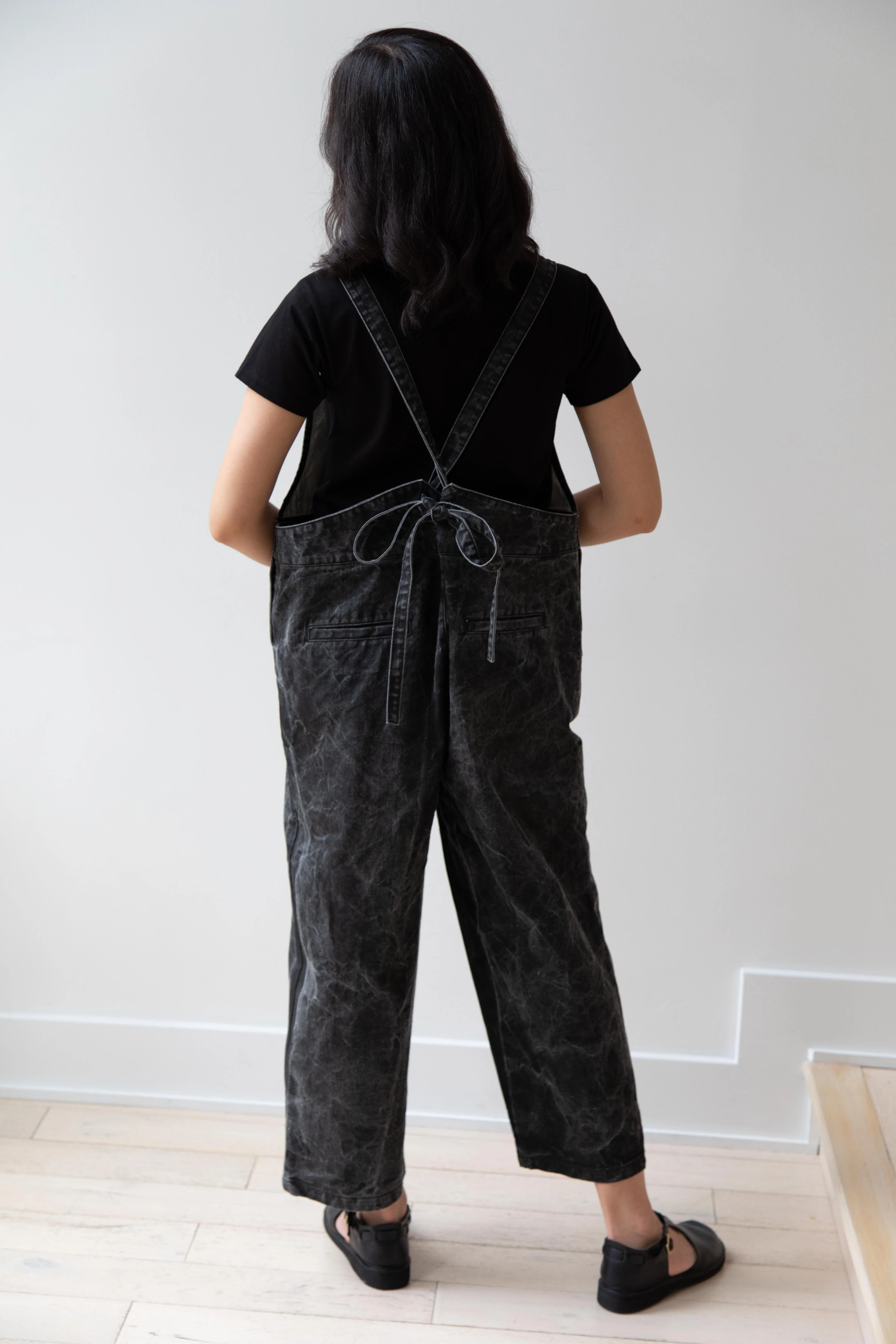 Laboratory | Work Overalls in Washed Black - Image 8