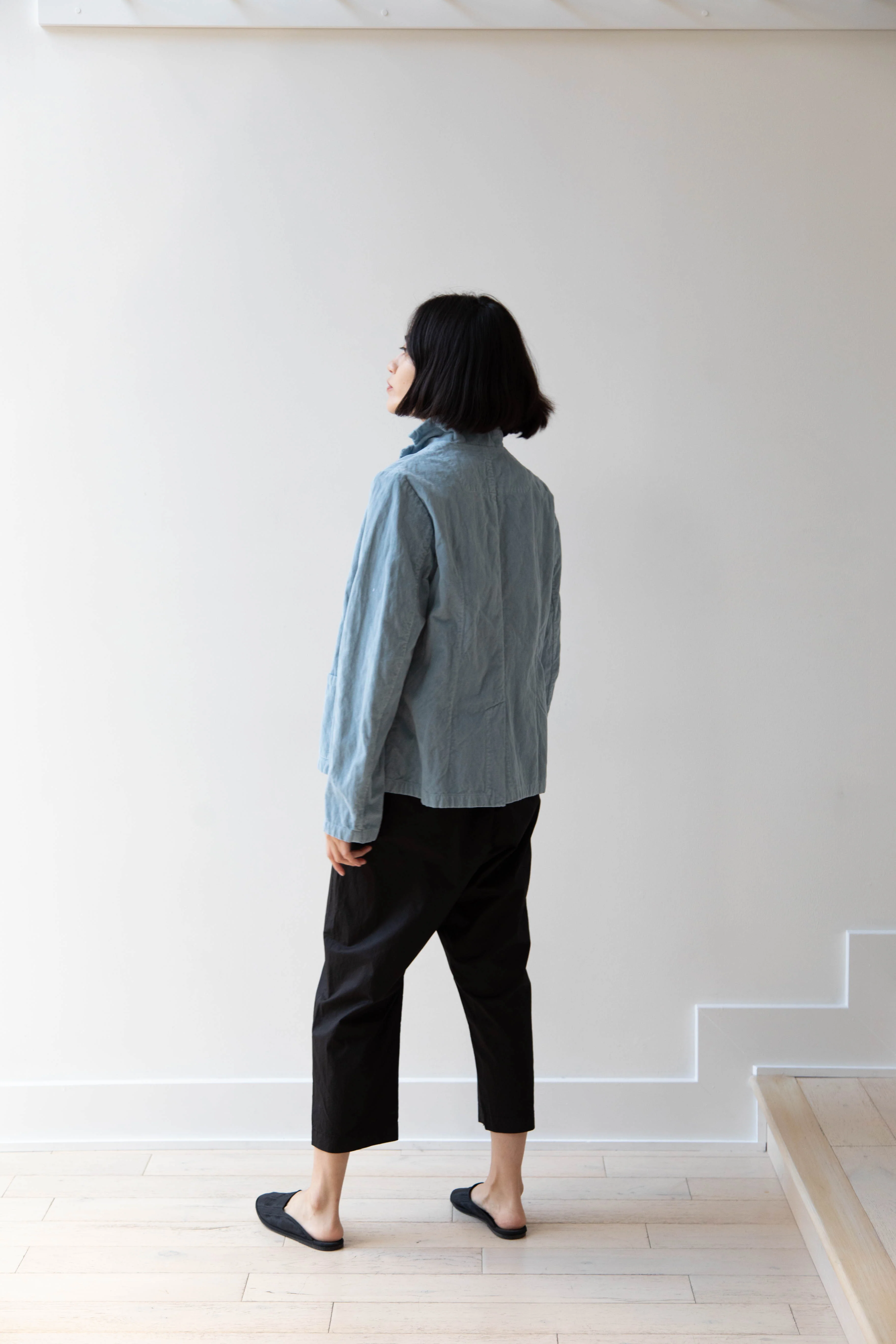 Manuelle Guibal | Fitted Jacket in Aqua - Image 11