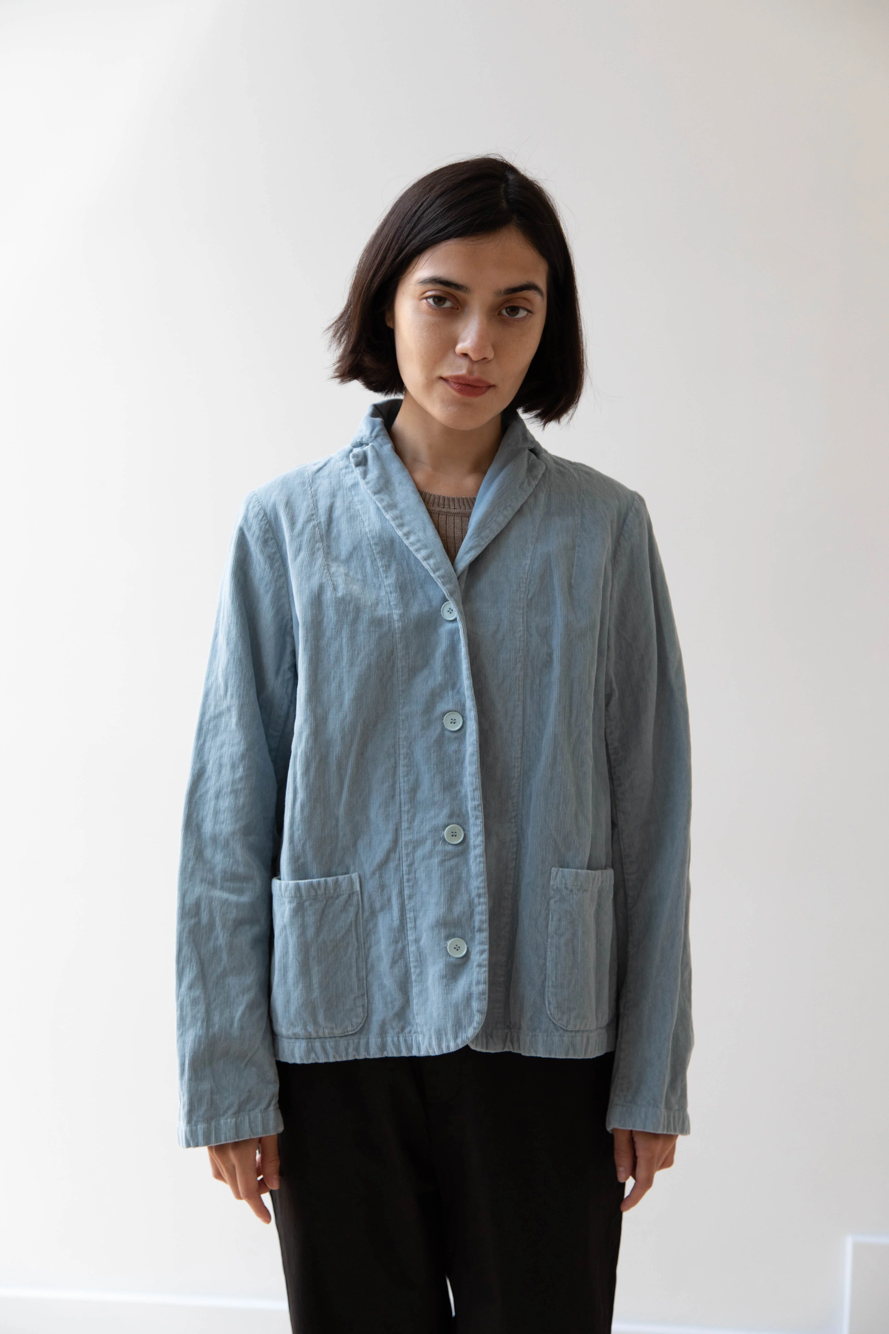 Manuelle Guibal | Fitted Jacket in Aqua - Image 23