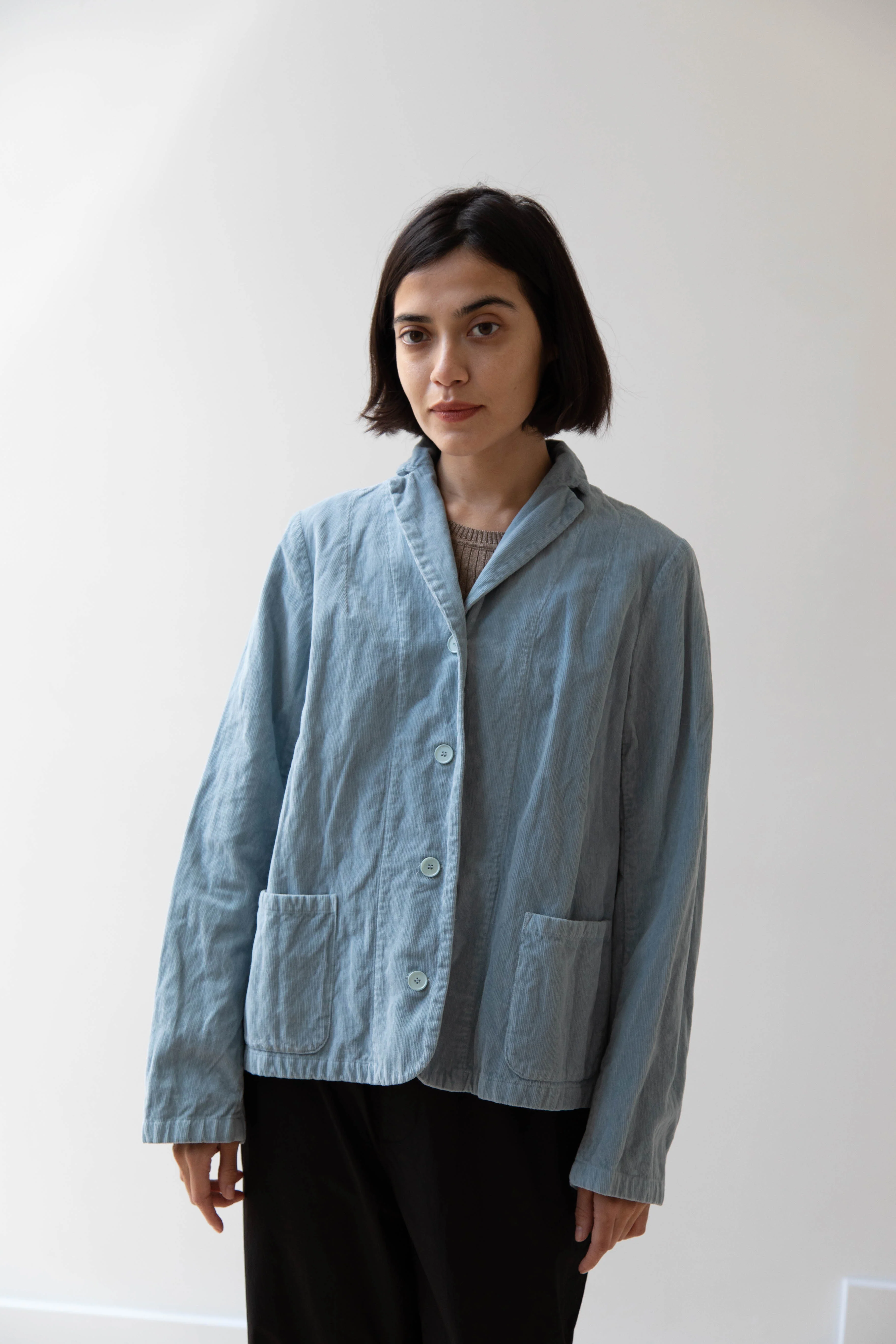 Manuelle Guibal | Fitted Jacket in Aqua - Image 24