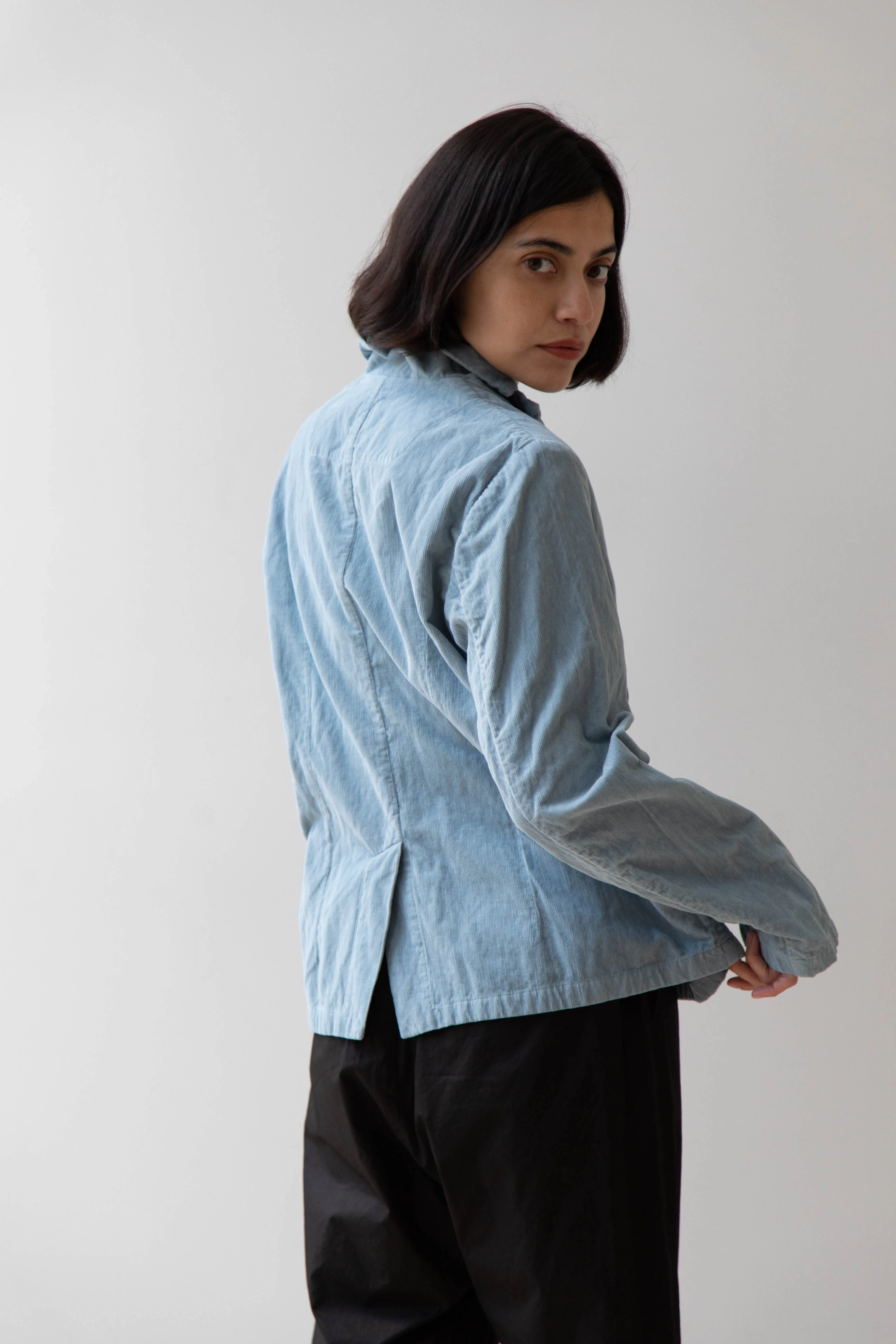 Manuelle Guibal | Fitted Jacket in Aqua - Image 29