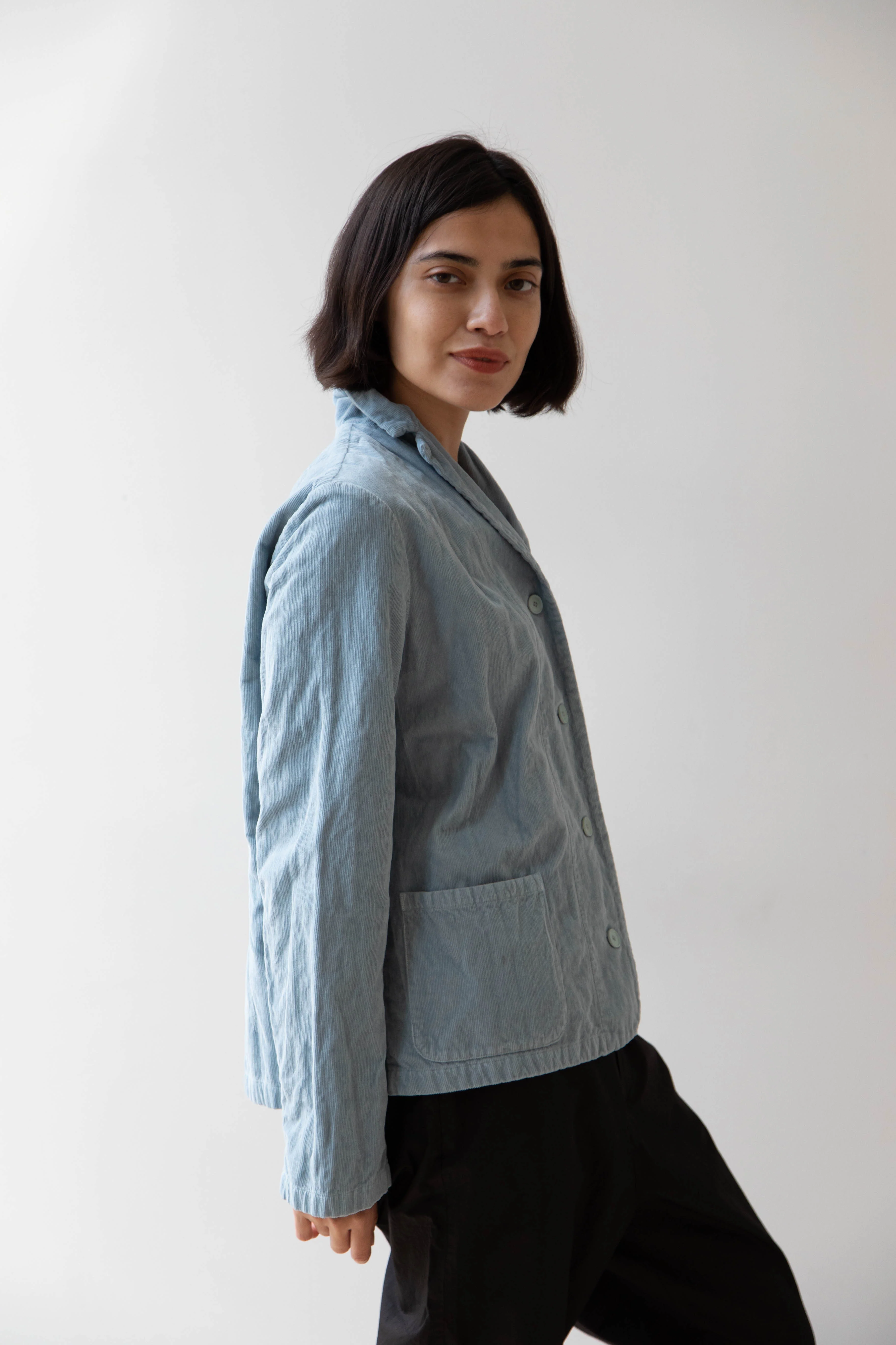 Manuelle Guibal | Fitted Jacket in Aqua - Image 30