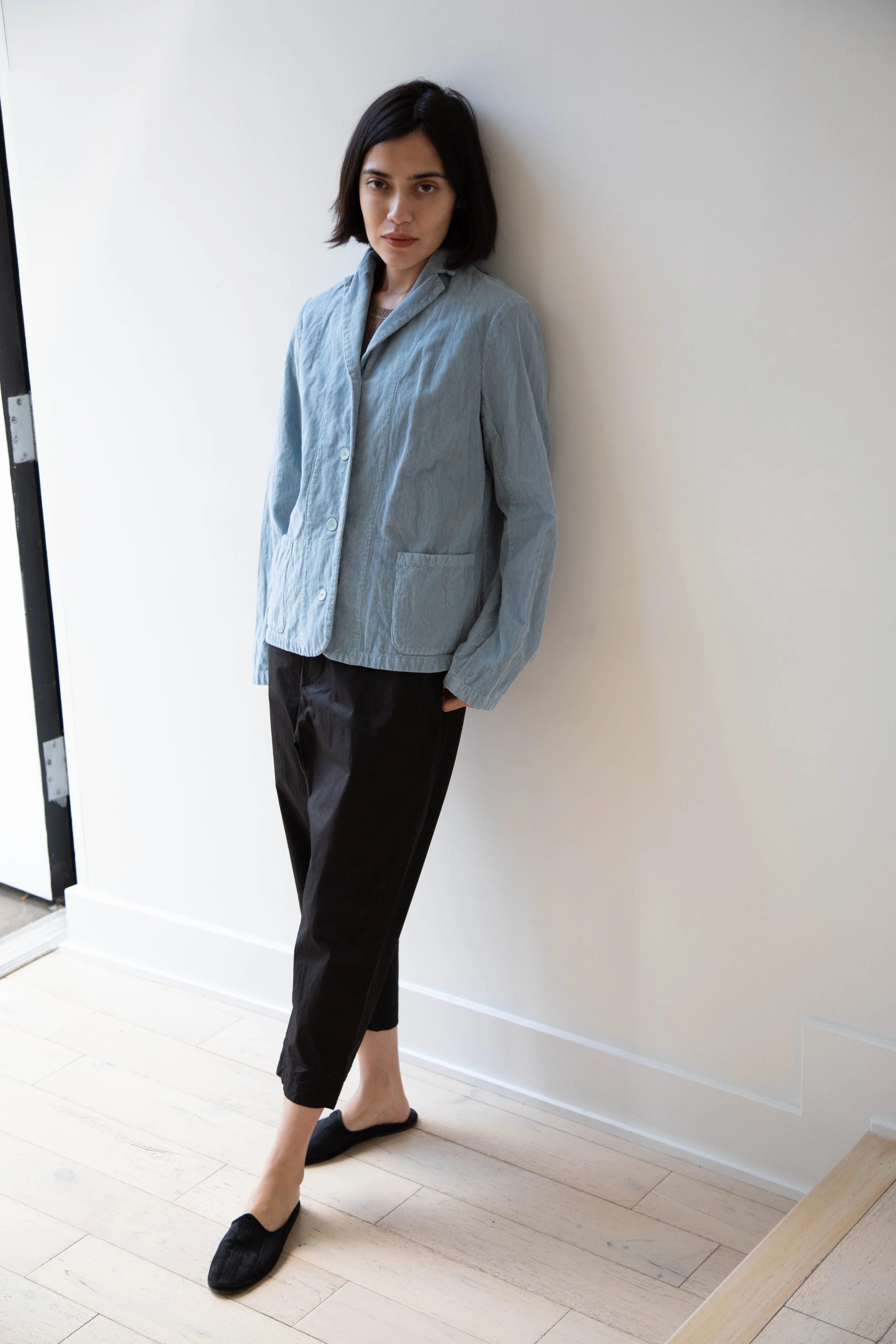 Manuelle Guibal | Fitted Jacket in Aqua - Image 32