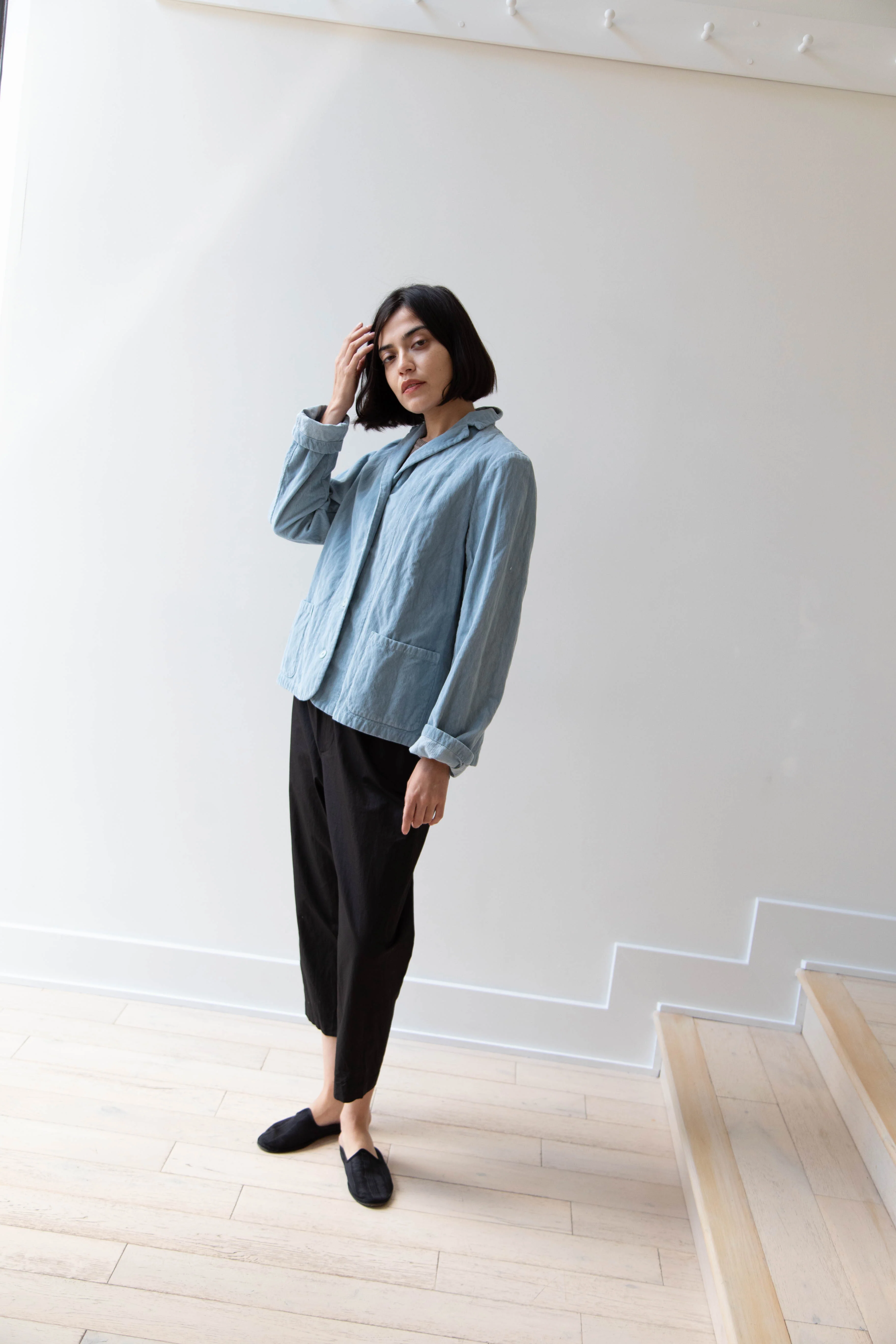Manuelle Guibal | Fitted Jacket in Aqua - Image 34