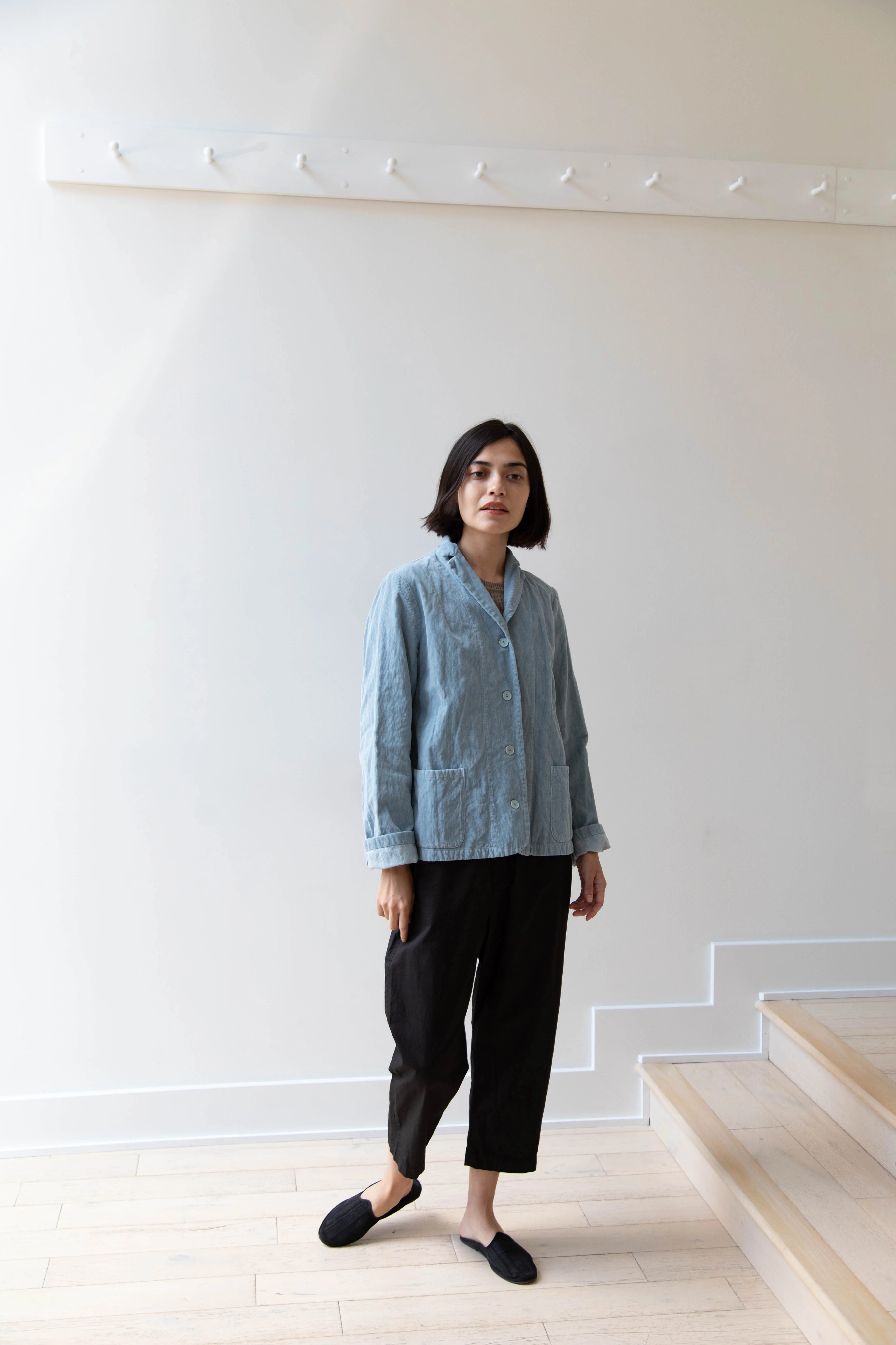 Manuelle Guibal | Fitted Jacket in Aqua - Image 35