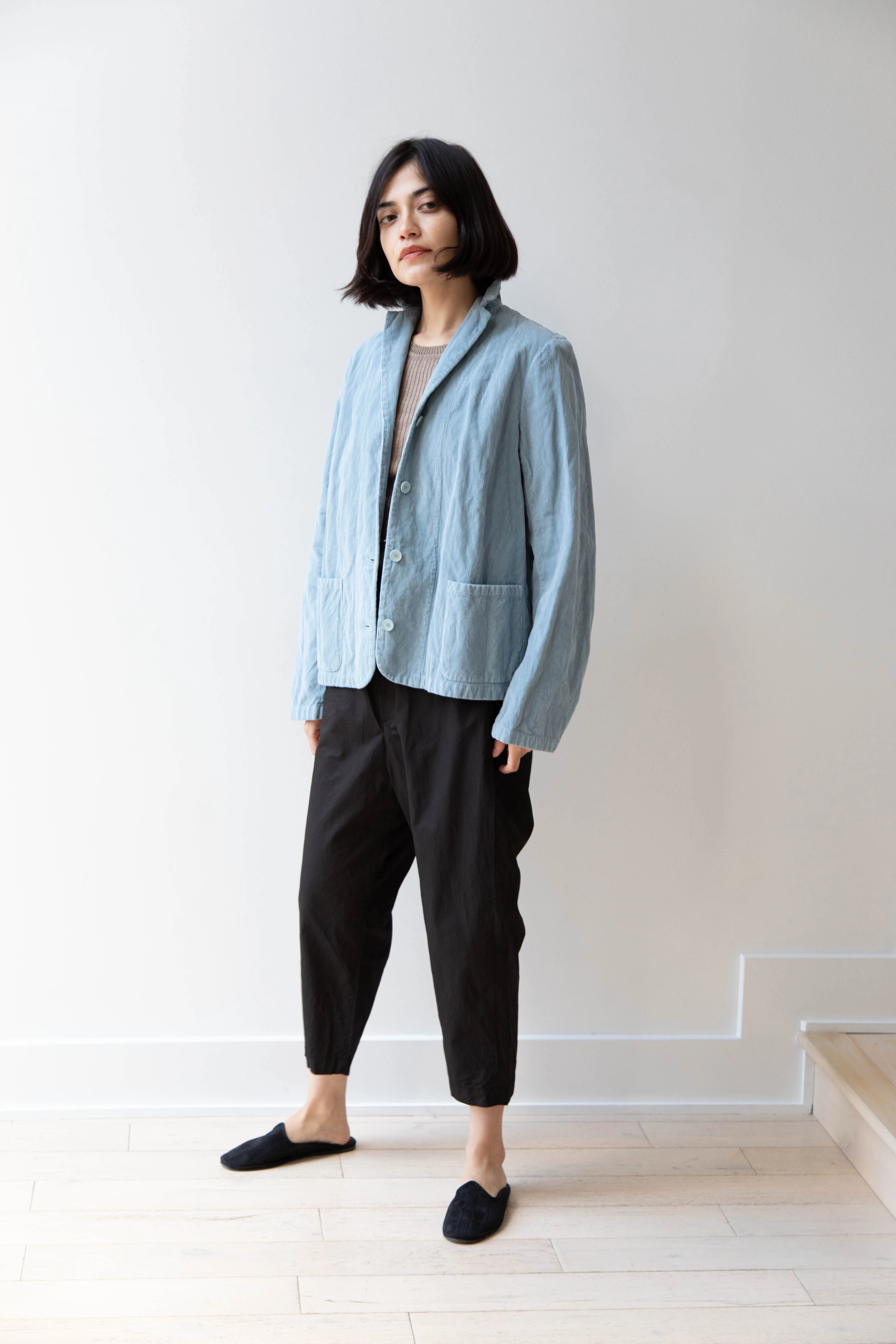 Manuelle Guibal | Fitted Jacket in Aqua - Image 7