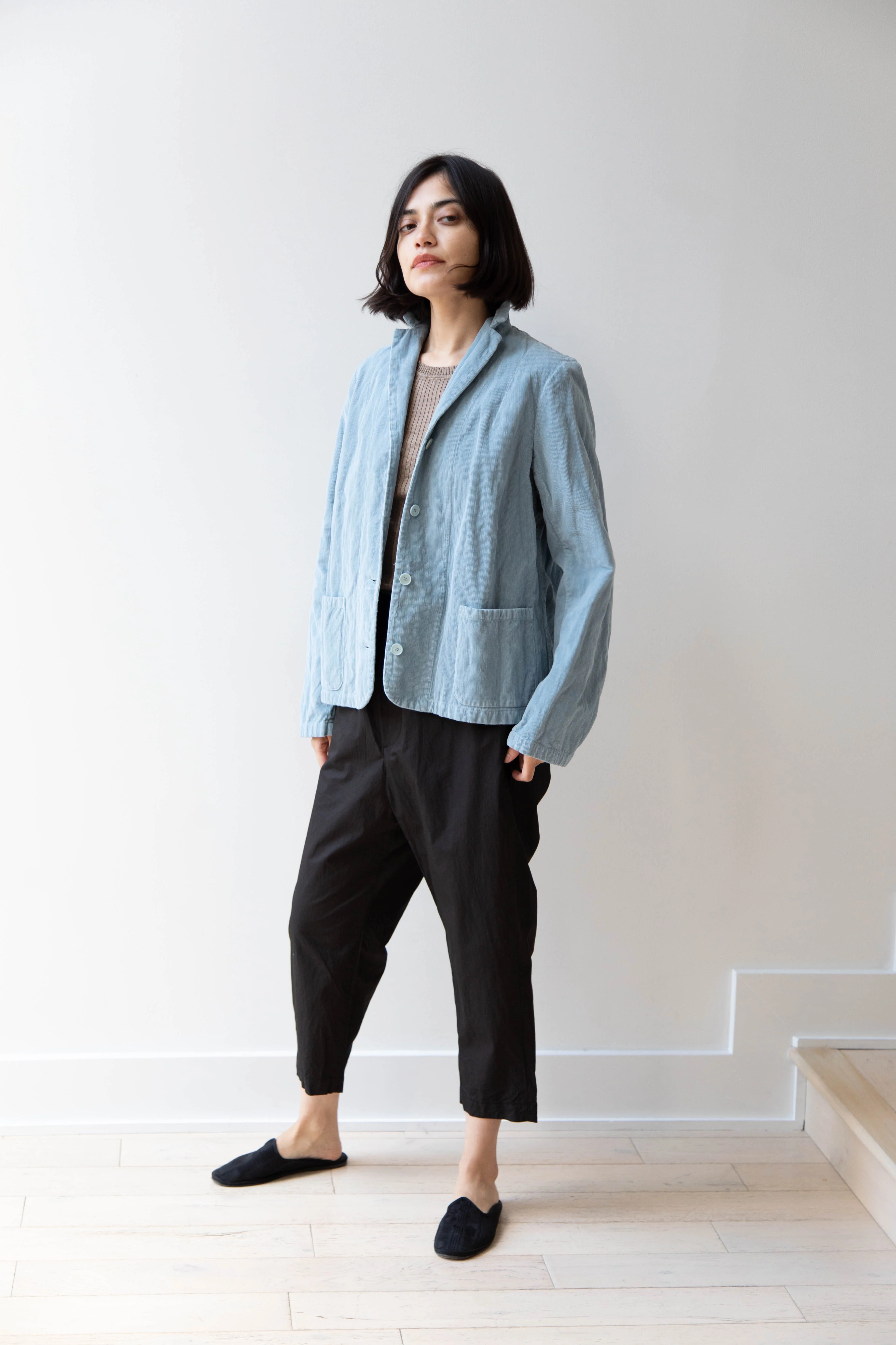 Manuelle Guibal | Fitted Jacket in Aqua - Image 8