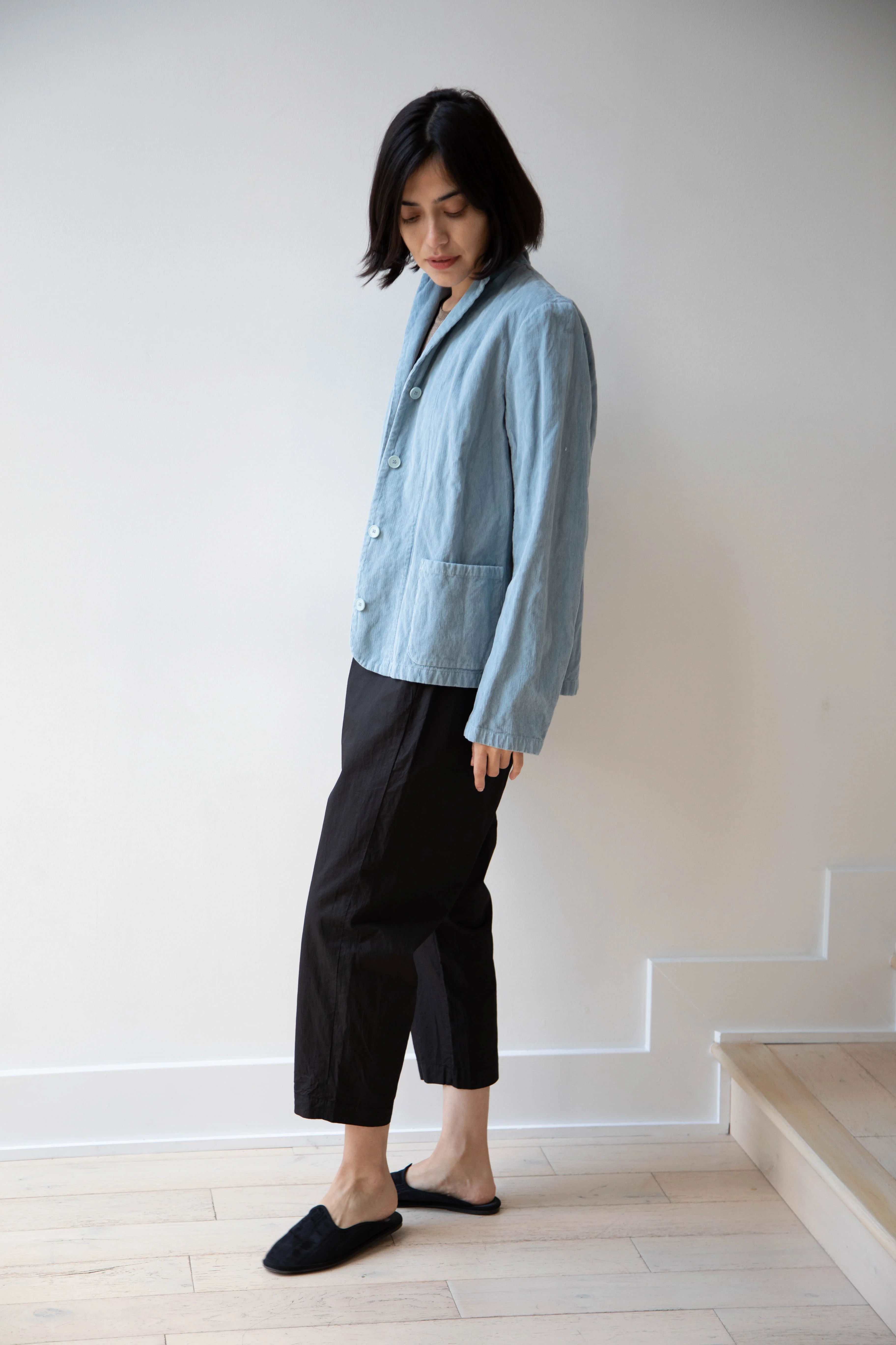 Manuelle Guibal | Fitted Jacket in Aqua - Image 9