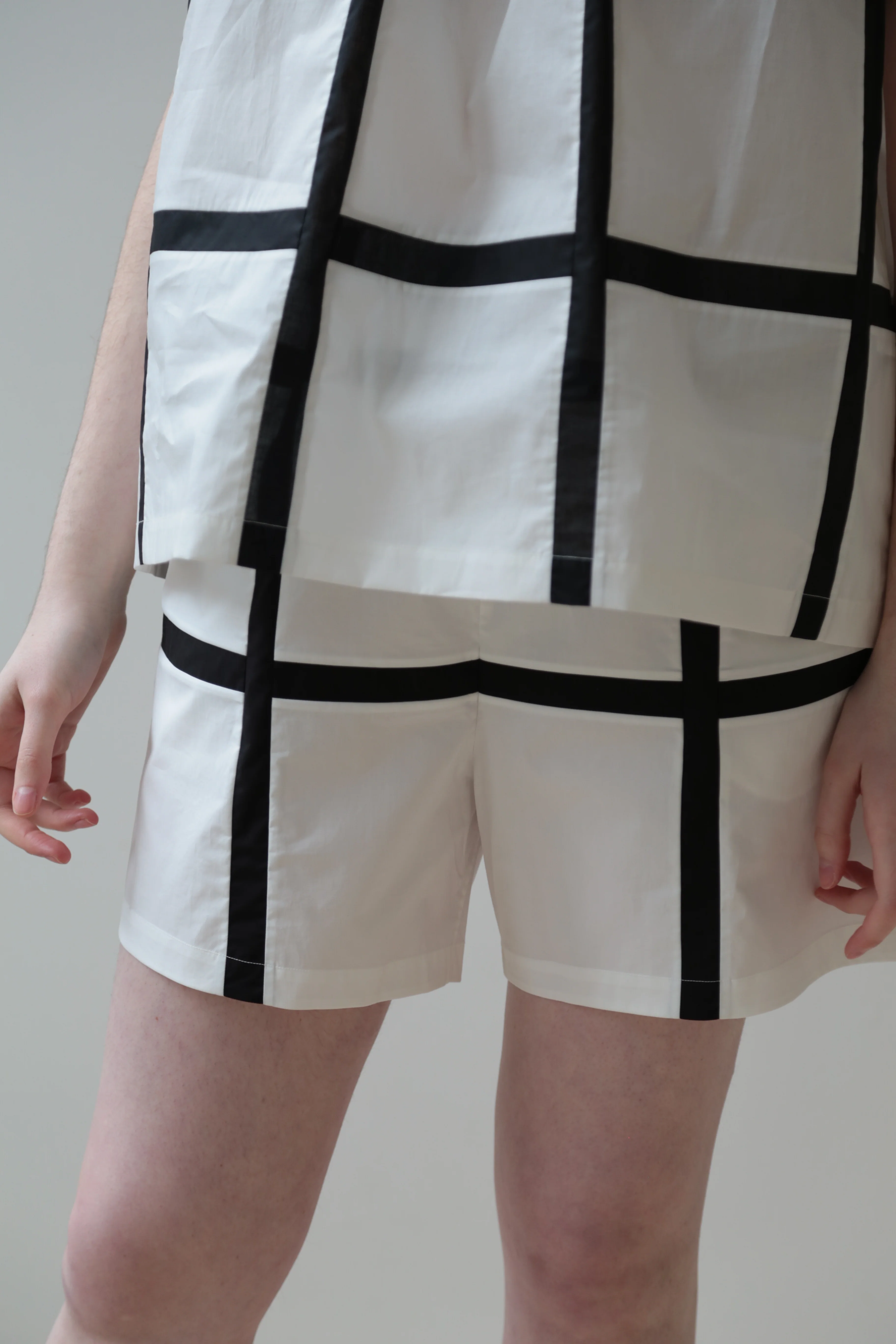 Nina Donis Black and White Check Set - Image 16