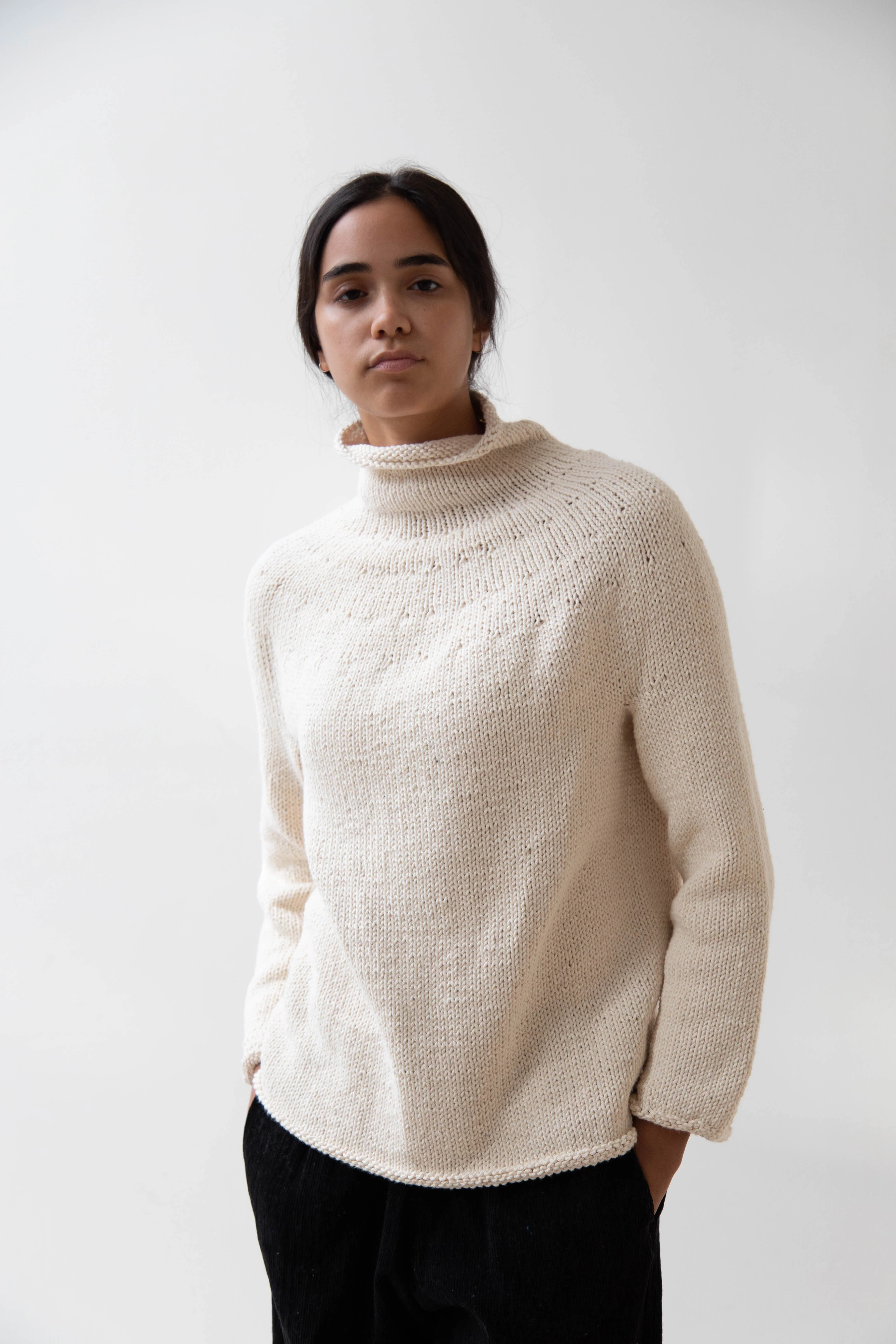 Nitto Café da Manha Sweater in Off White - Image 13