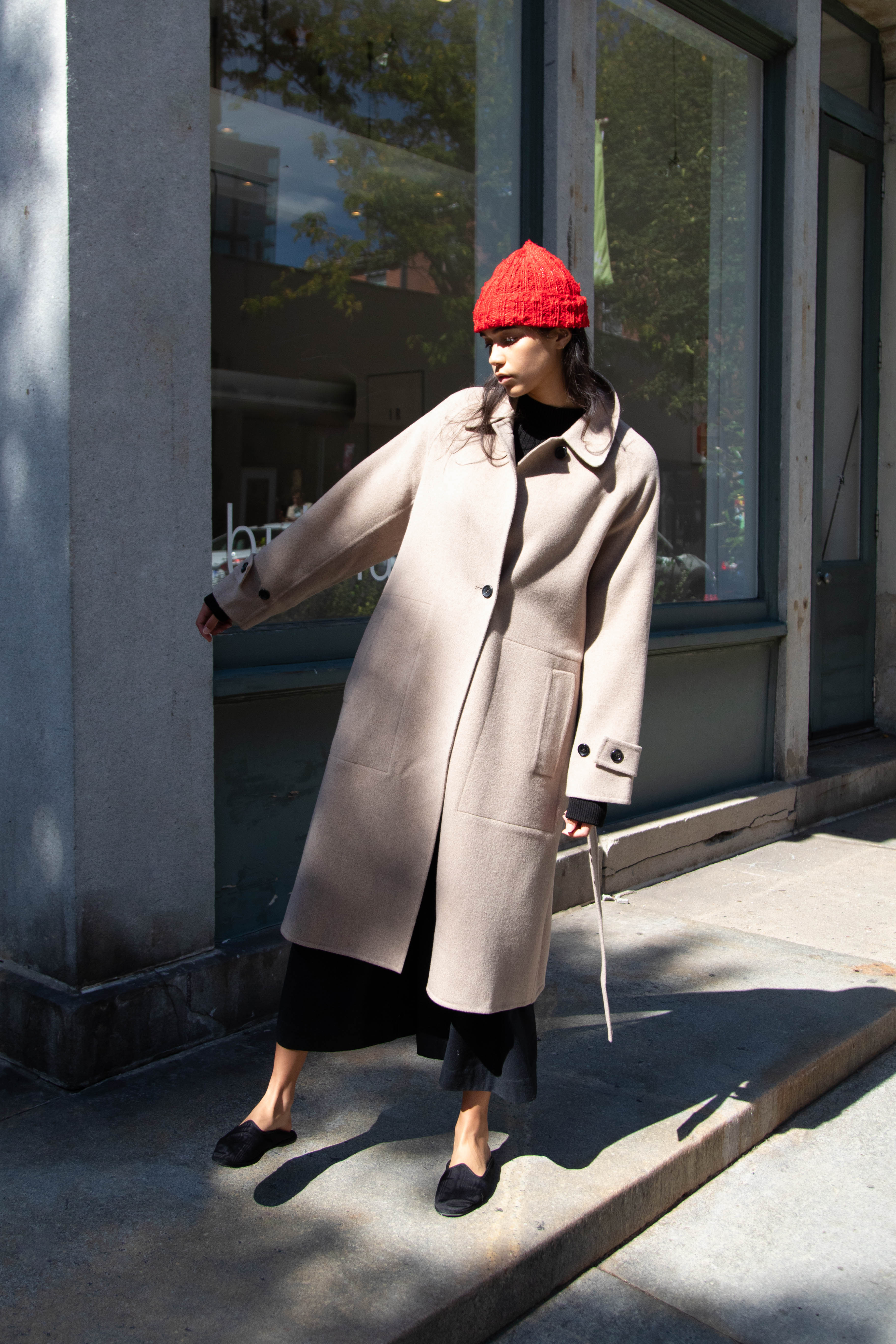 Nitto Gorro Hat in Red Silk - Image 24