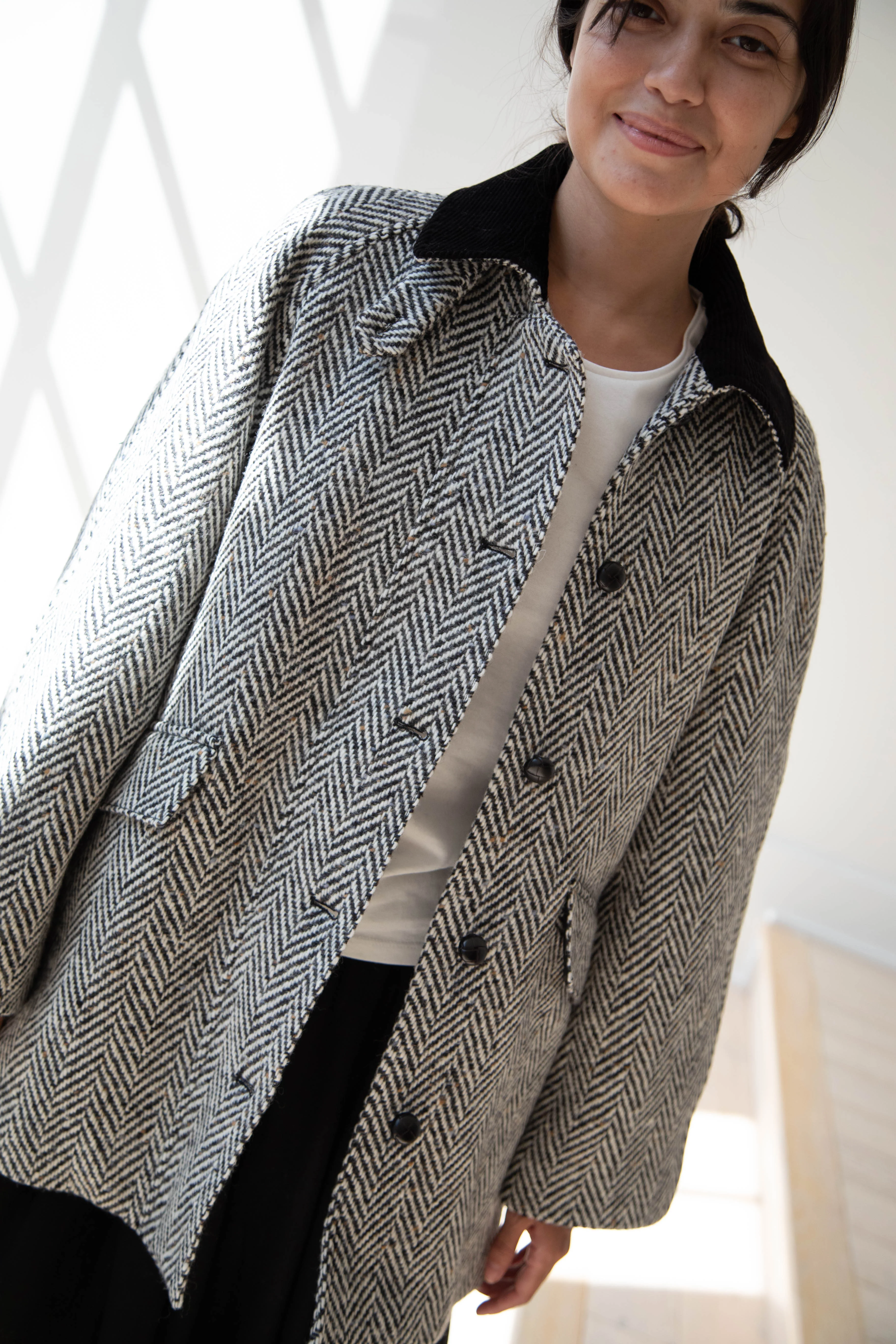 Nothing Written | Herringbone Balmancaan - Image 23