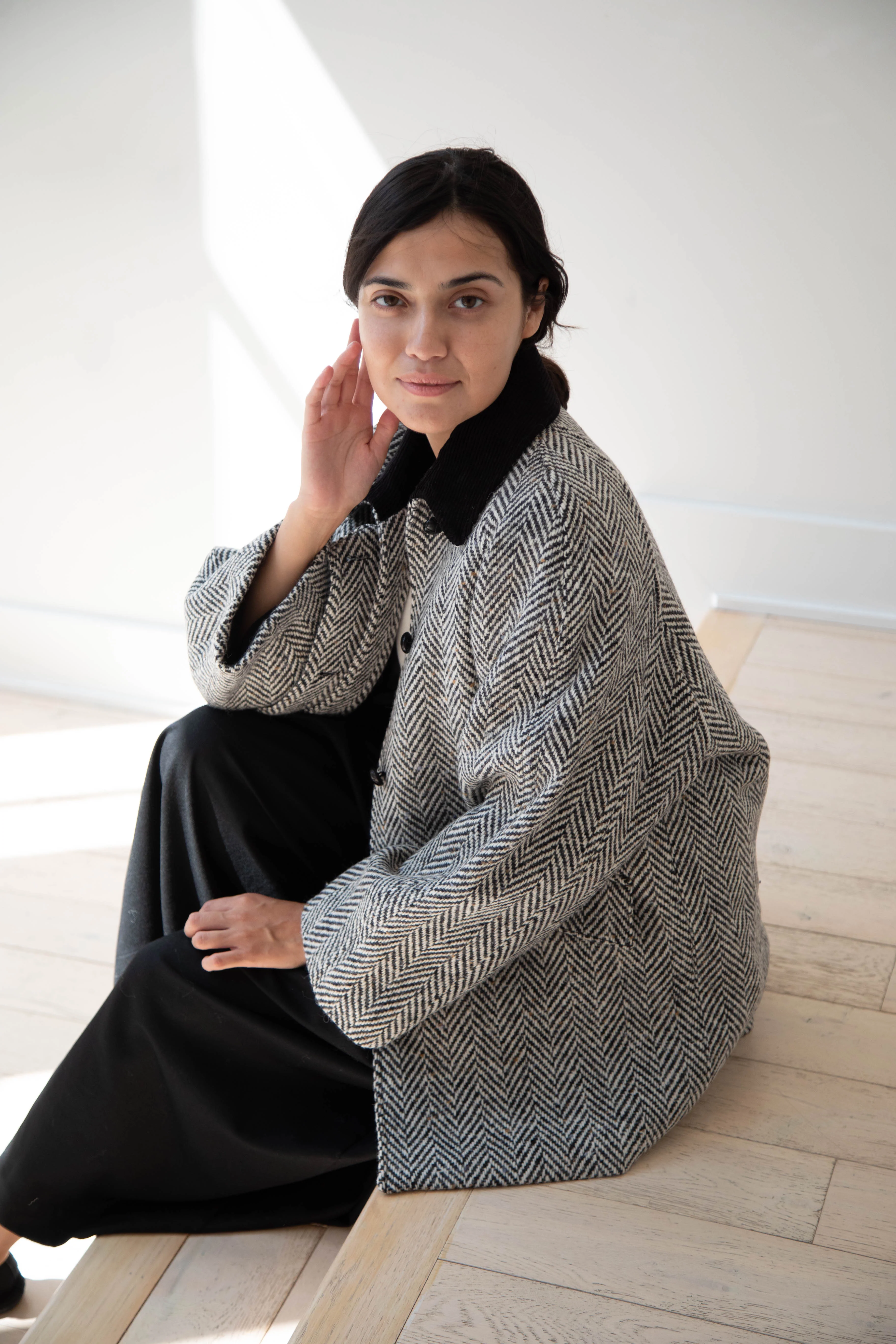 Nothing Written | Herringbone Balmancaan - Image 30