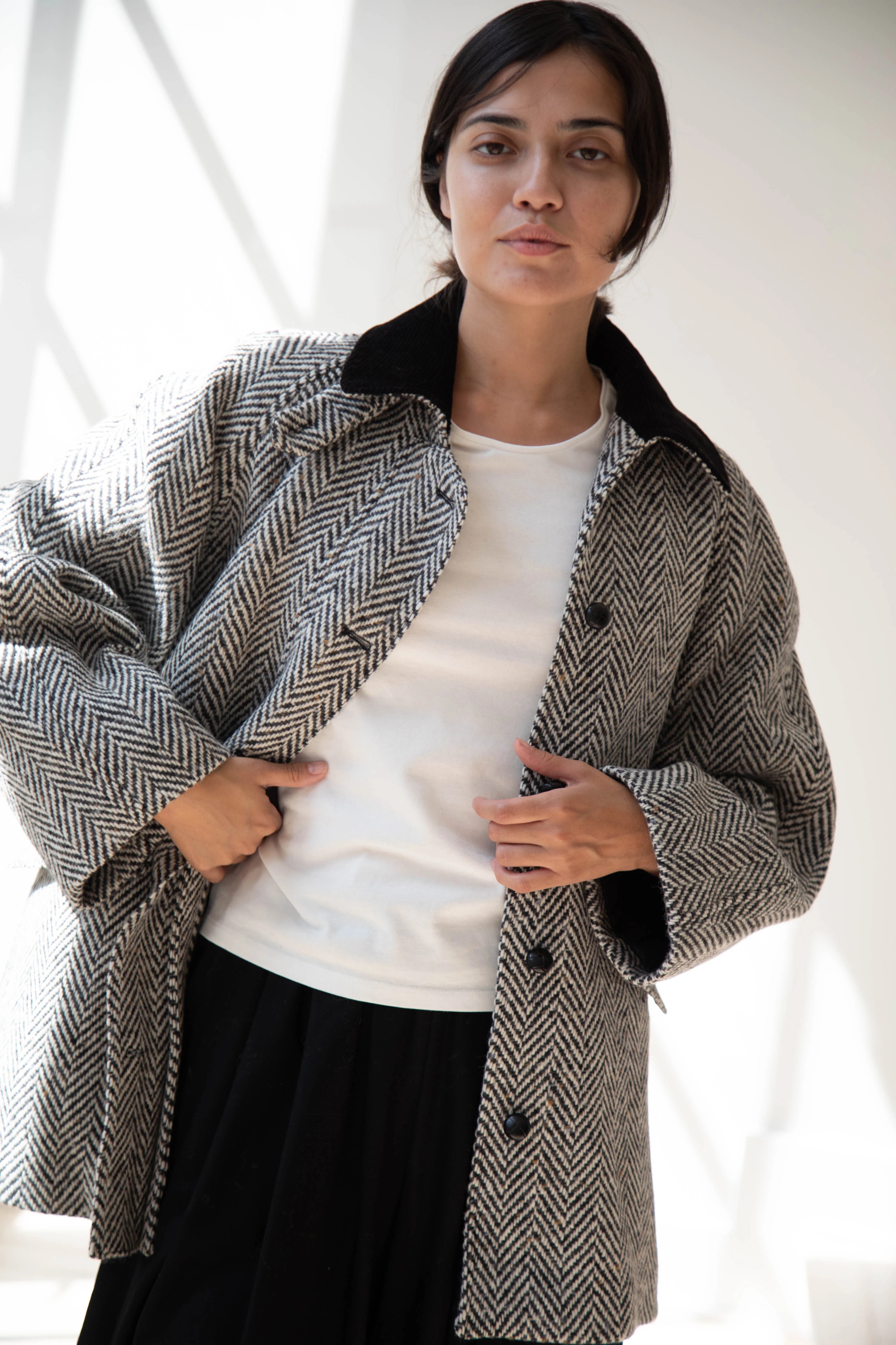 Nothing Written | Herringbone Balmancaan - Image 9