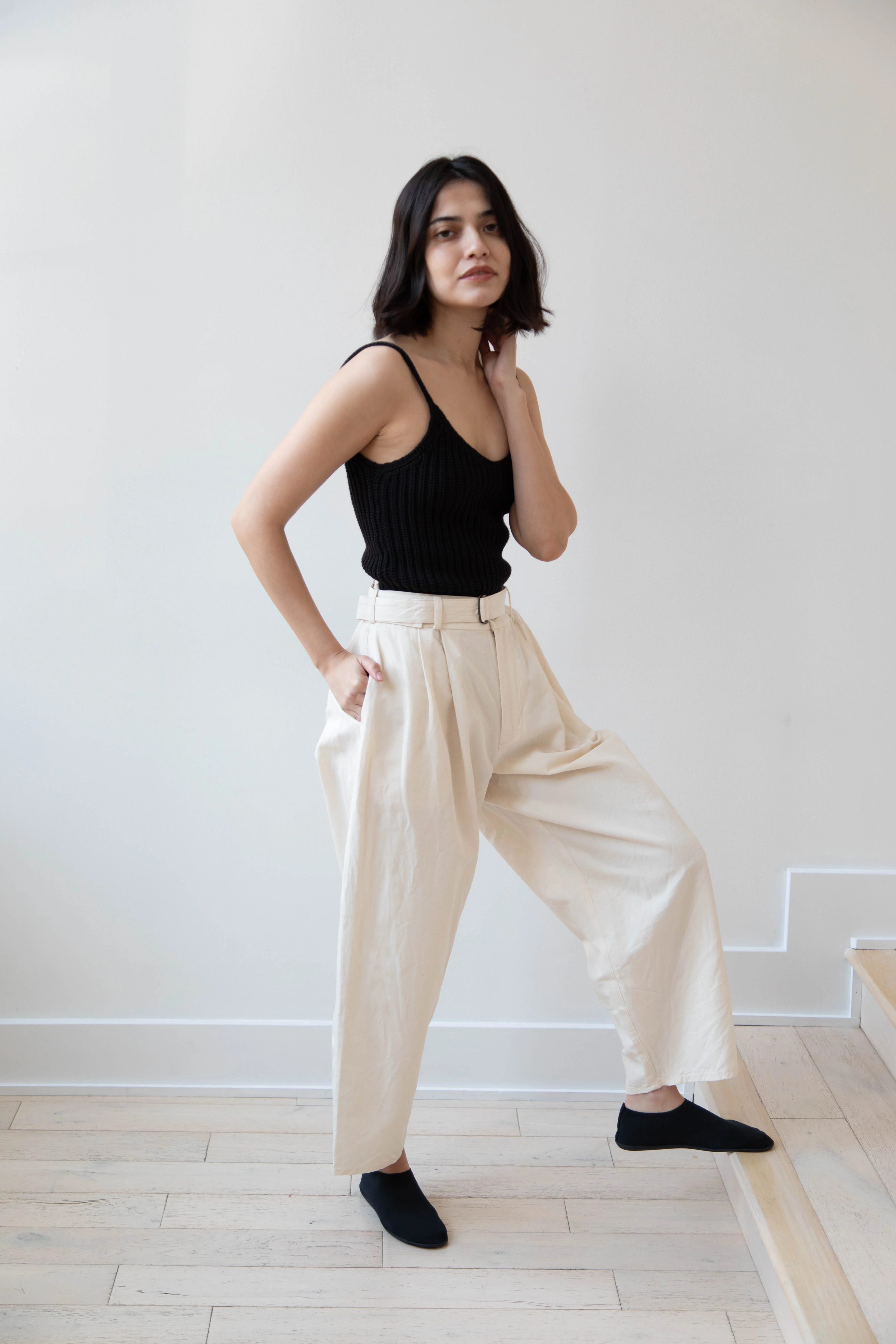 Nothing Written | Jerry Knit Cami in Black - Image 11