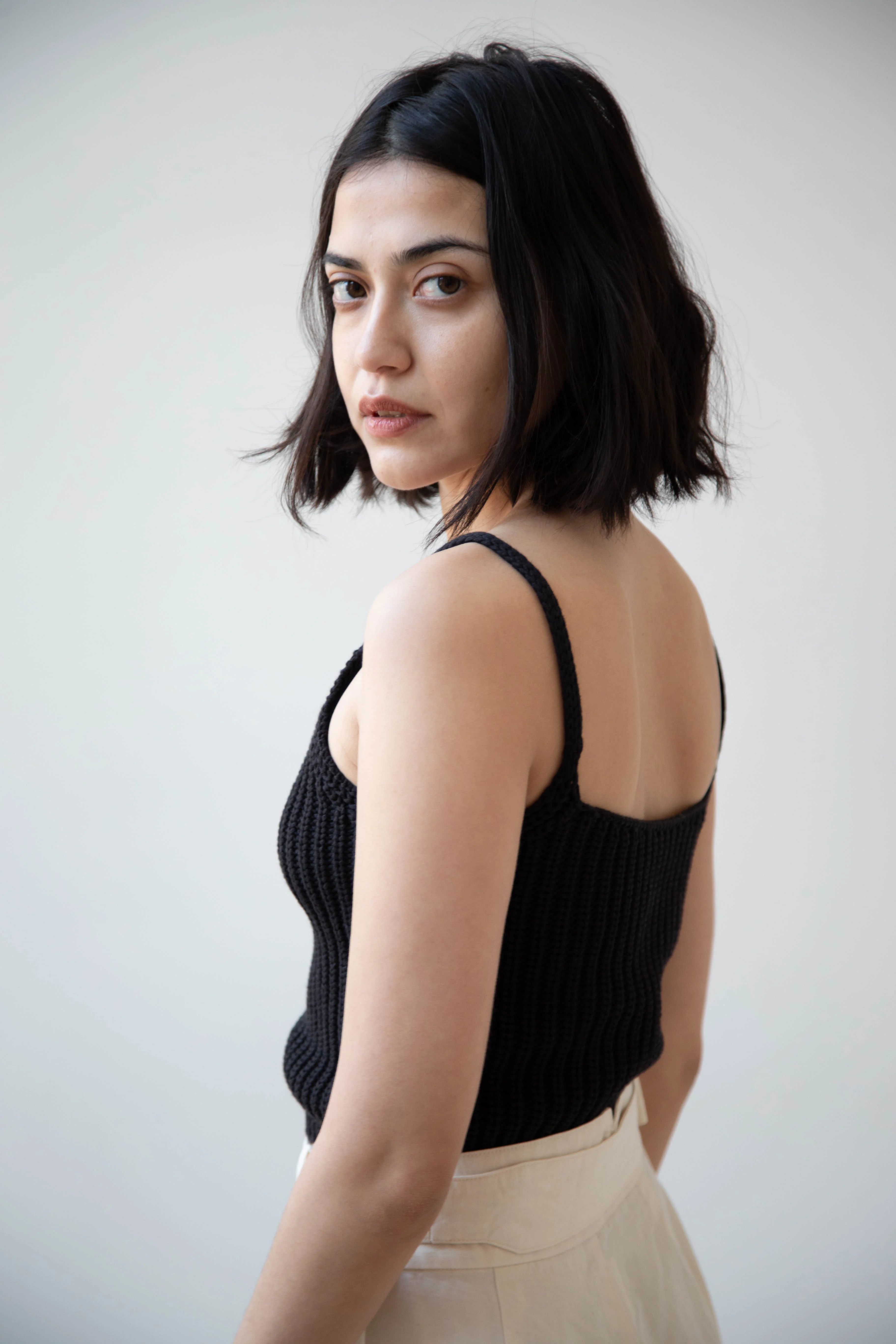 Nothing Written | Jerry Knit Cami in Black - Image 13