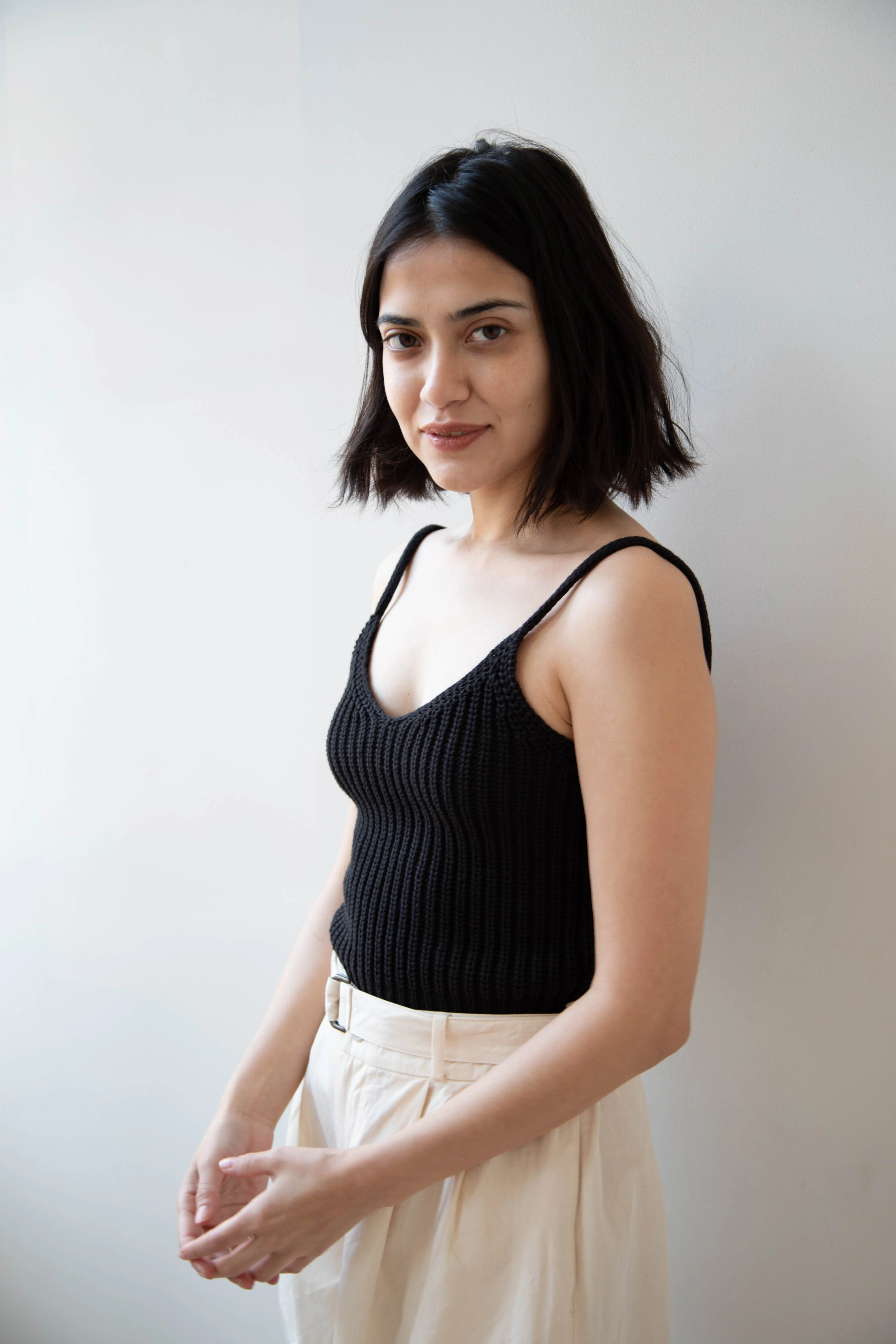 Nothing Written | Jerry Knit Cami in Black - Image 19