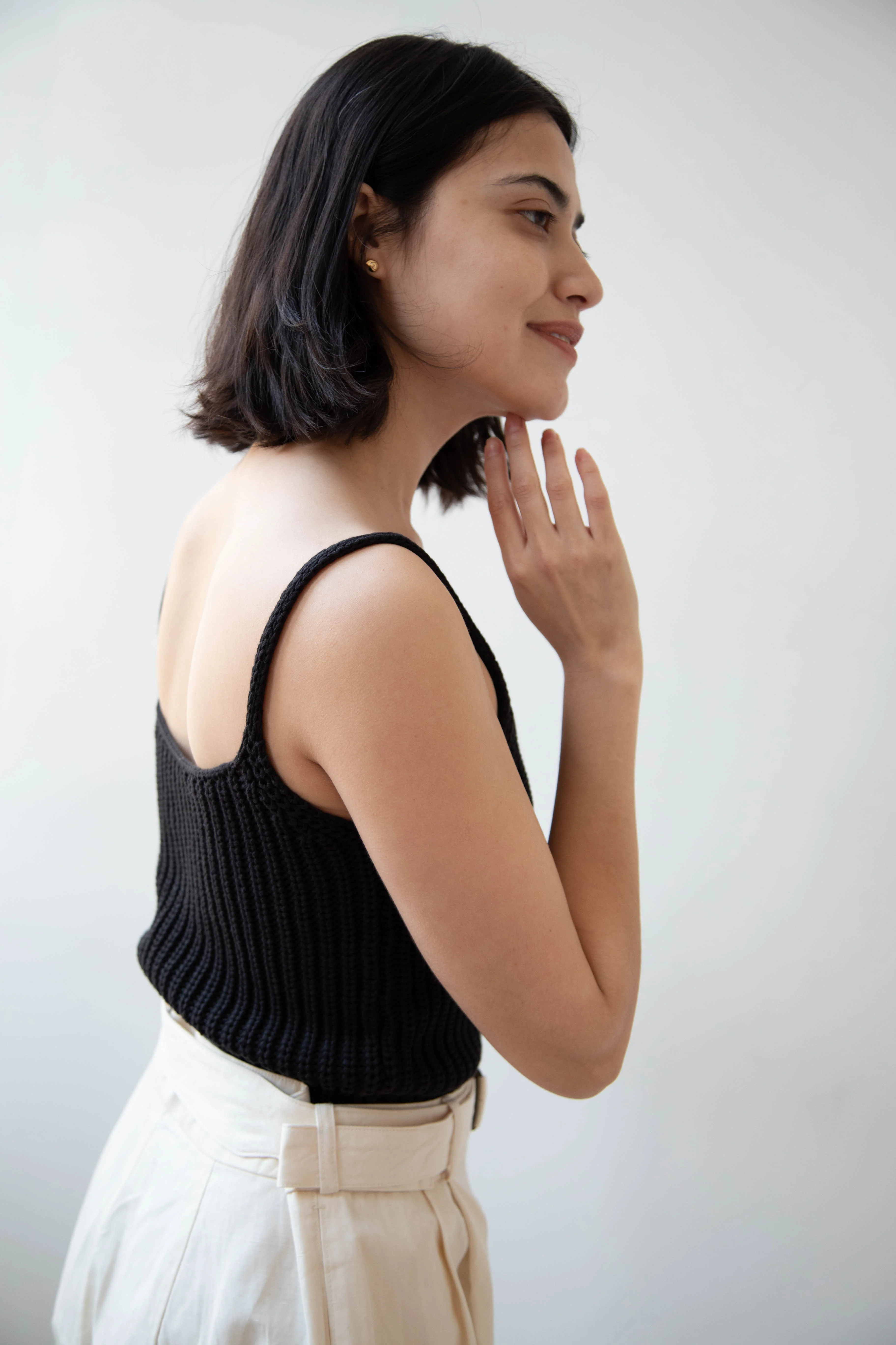 Nothing Written | Jerry Knit Cami in Black - Image 23