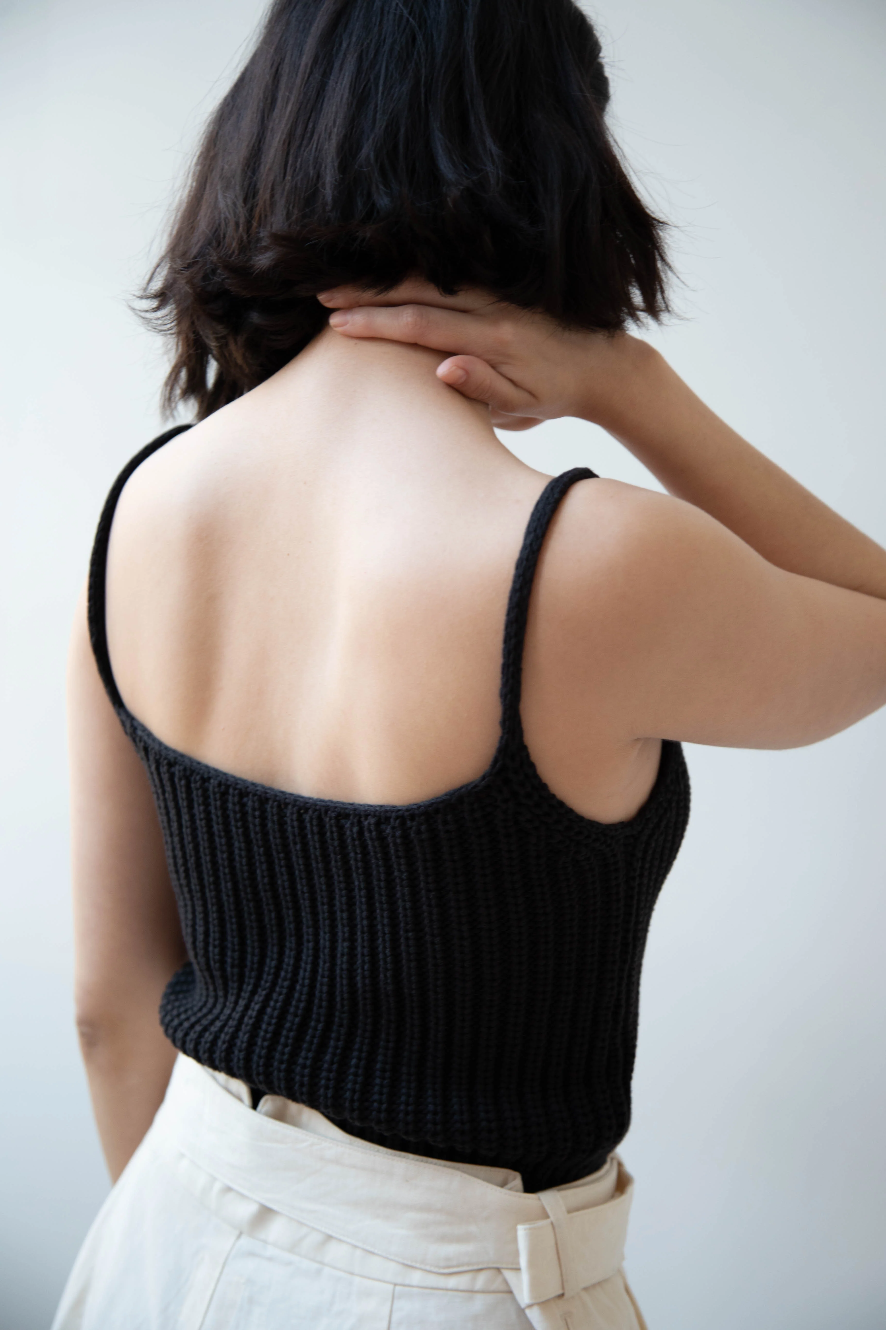 Nothing Written | Jerry Knit Cami in Black - Image 3