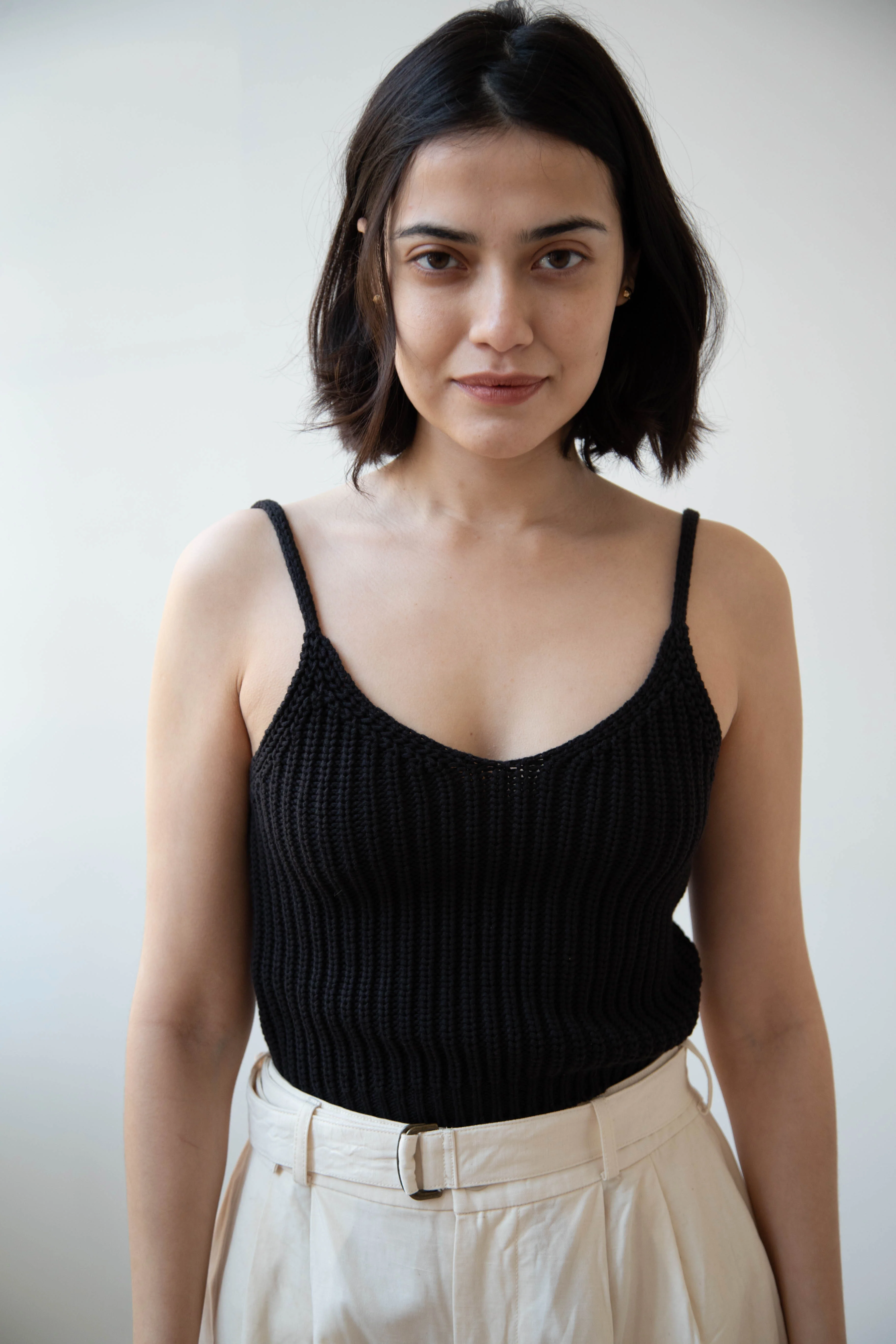 Nothing Written | Jerry Knit Cami in Black - Image 4
