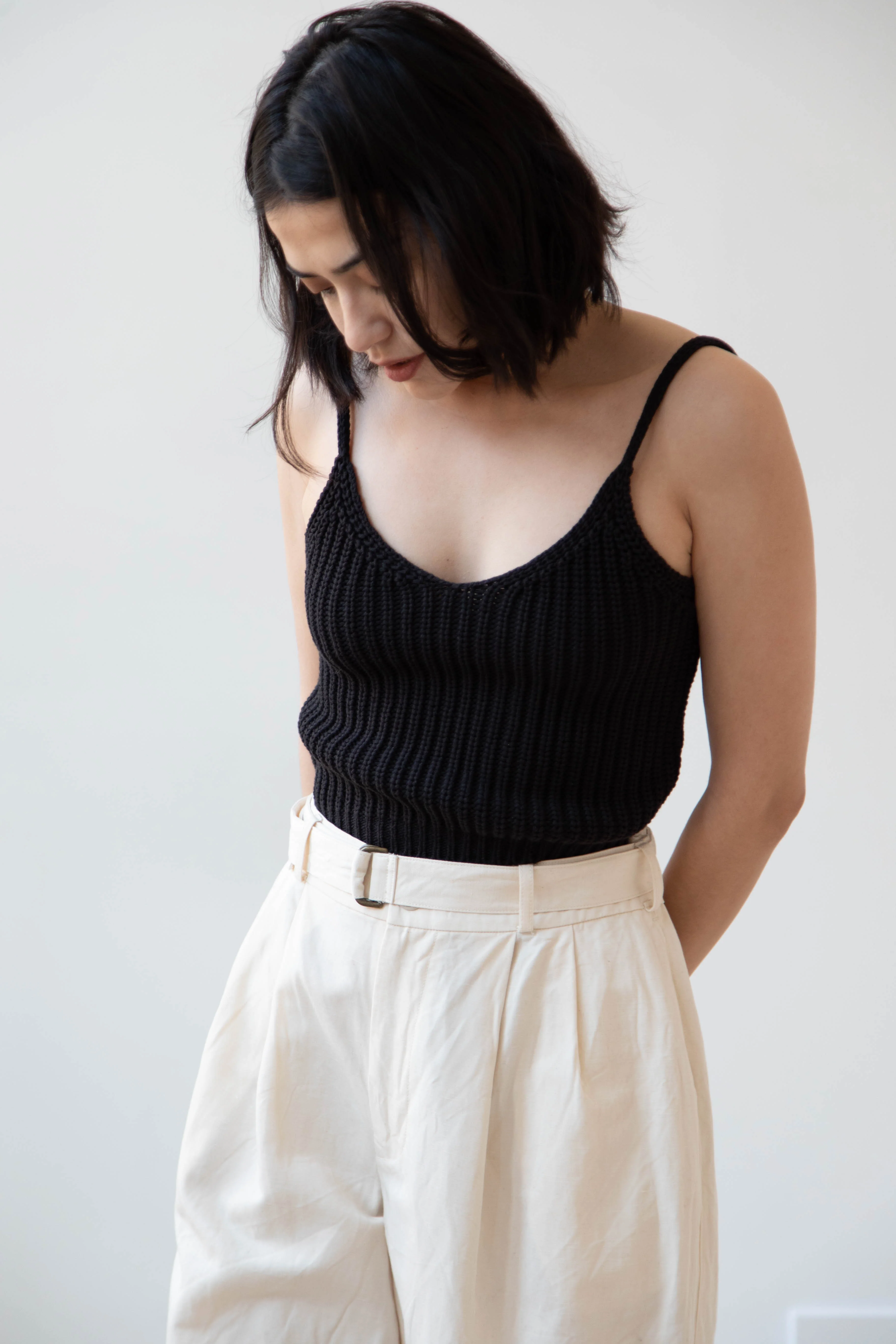 Nothing Written | Jerry Knit Cami in Black - Image 7