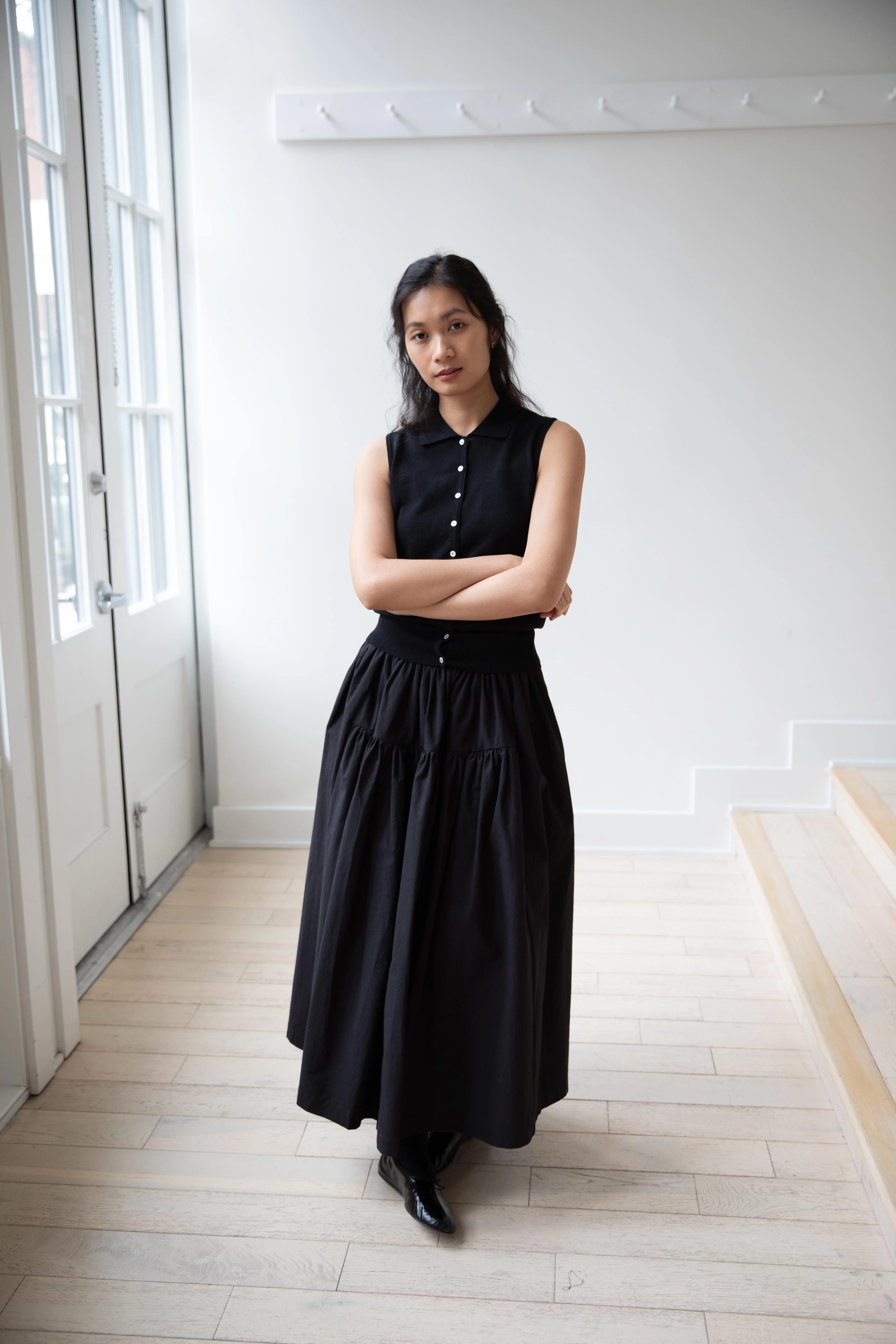 Nothing Written | Lash Polo Tank Top in Black - Image 11