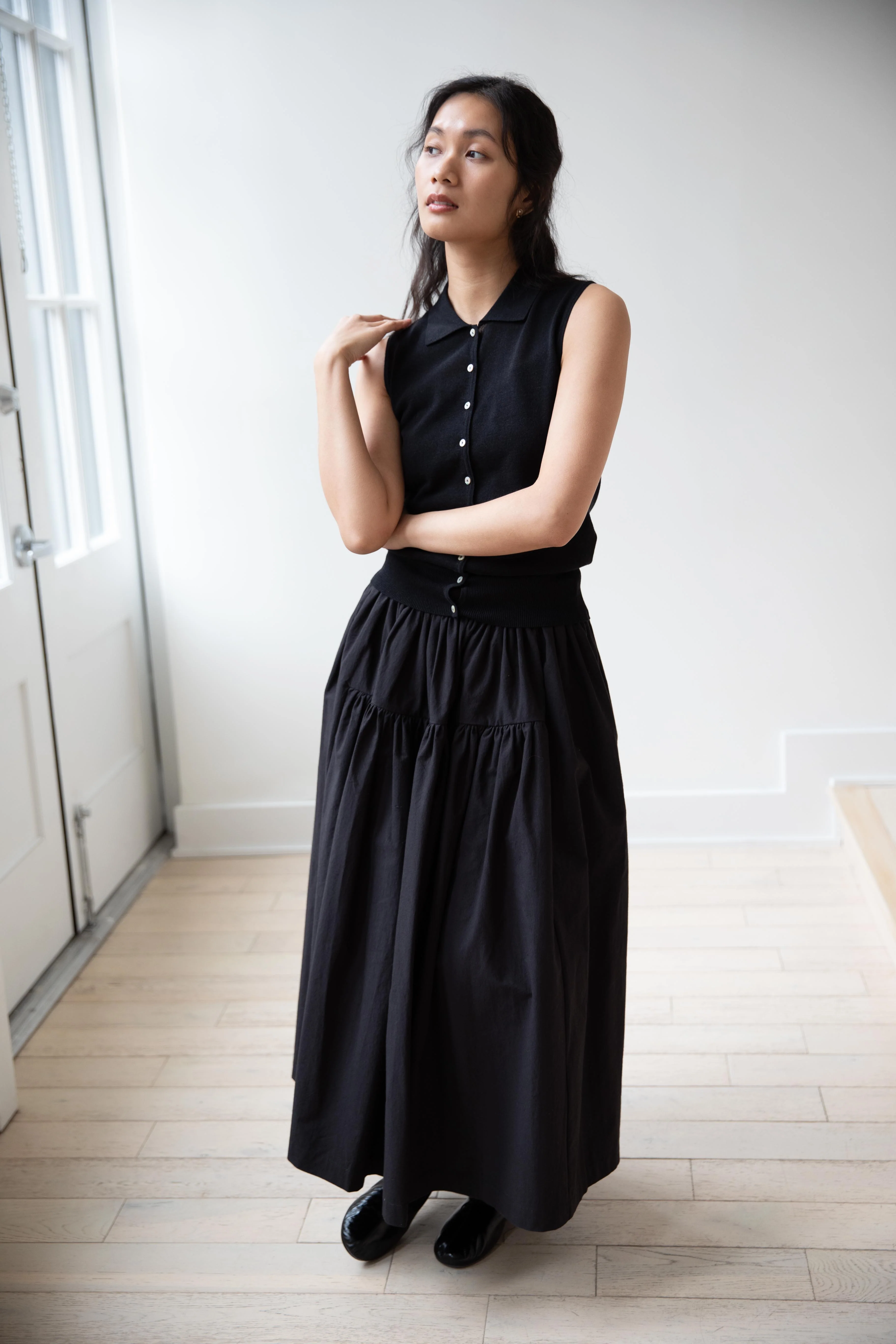 Nothing Written | Lash Polo Tank Top in Black - Image 12