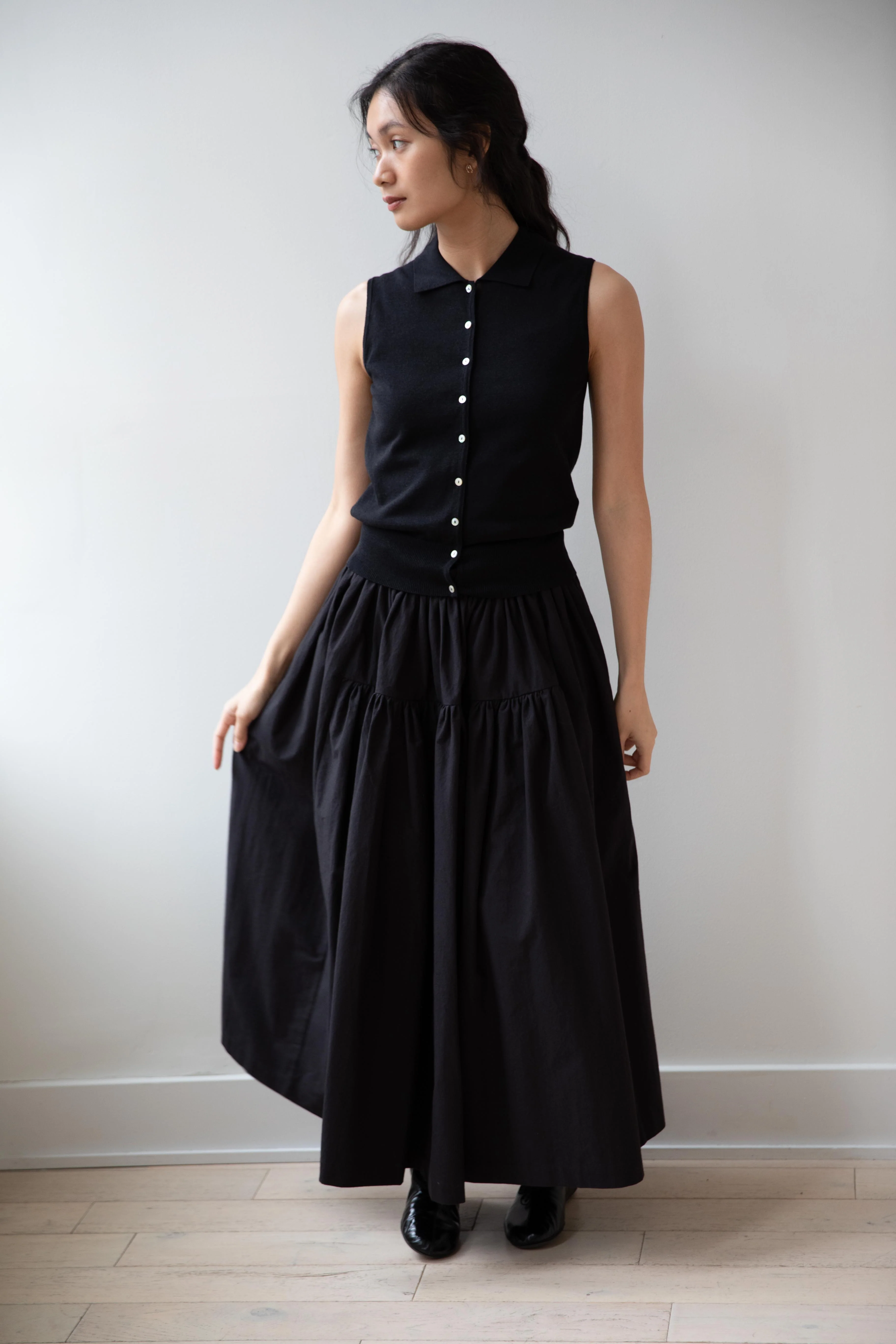 Nothing Written | Lash Polo Tank Top in Black - Image 23