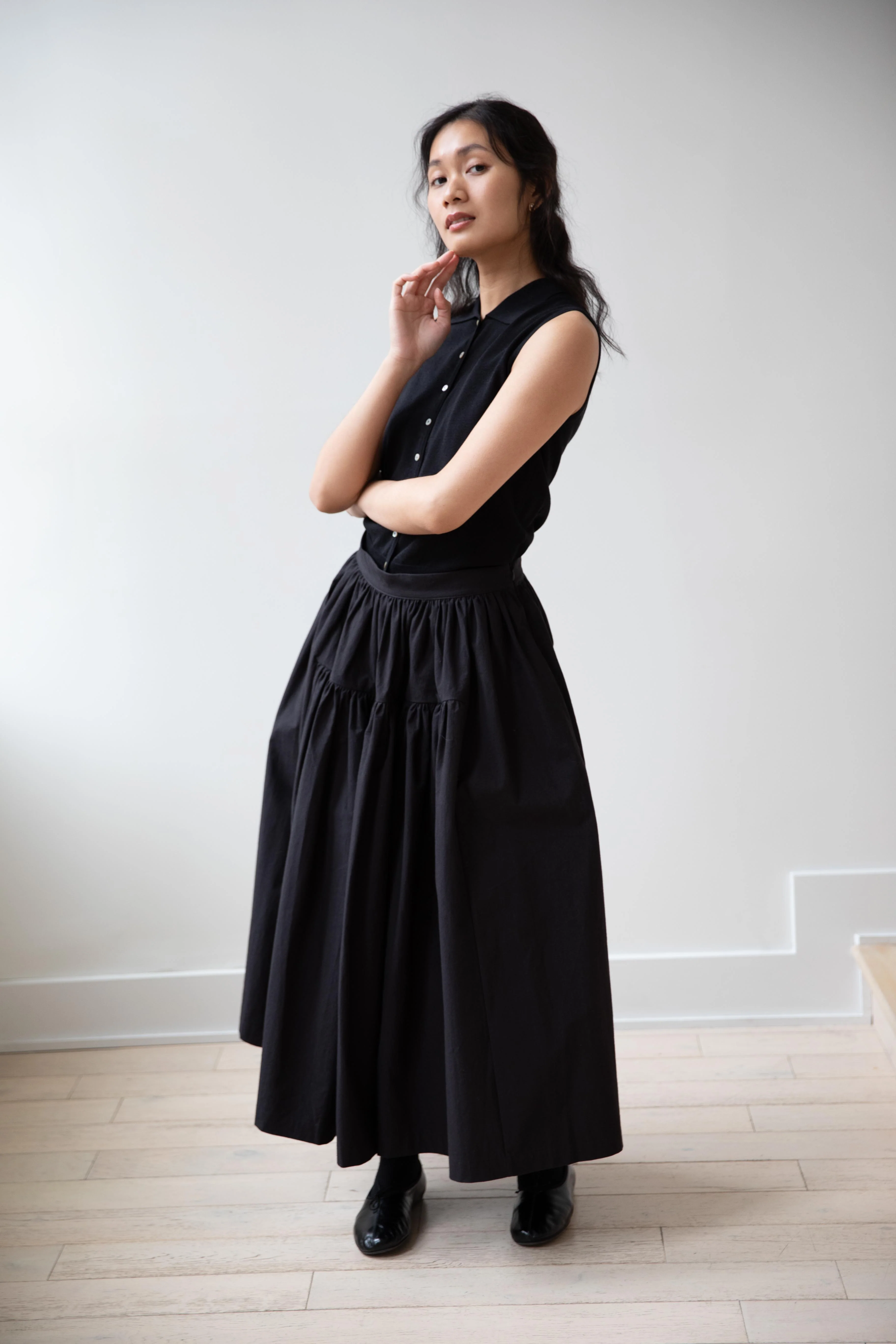 Nothing Written | Lash Polo Tank Top in Black - Image 30
