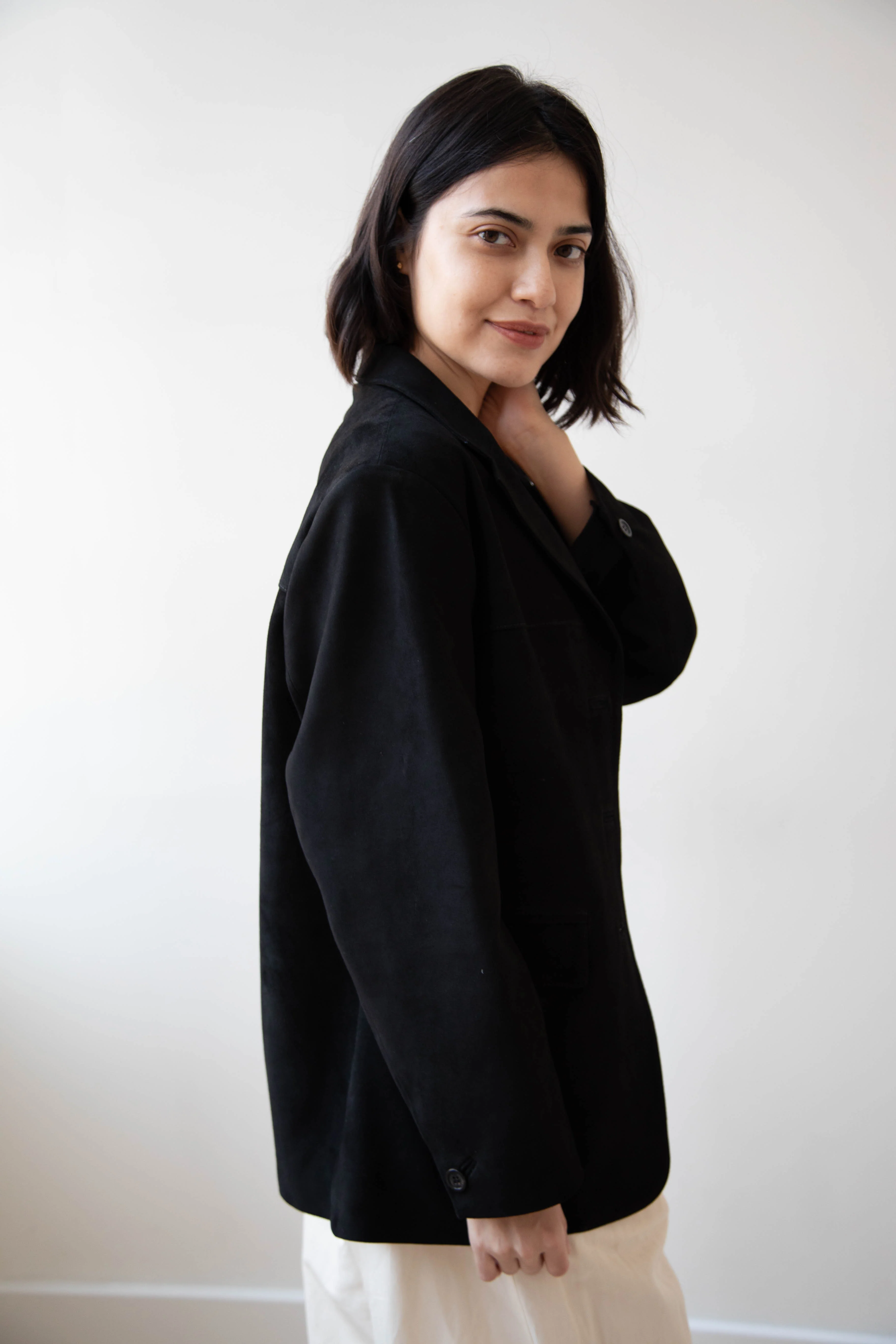 Nothing Written | Norman Leather Jacket in Black - Image 29