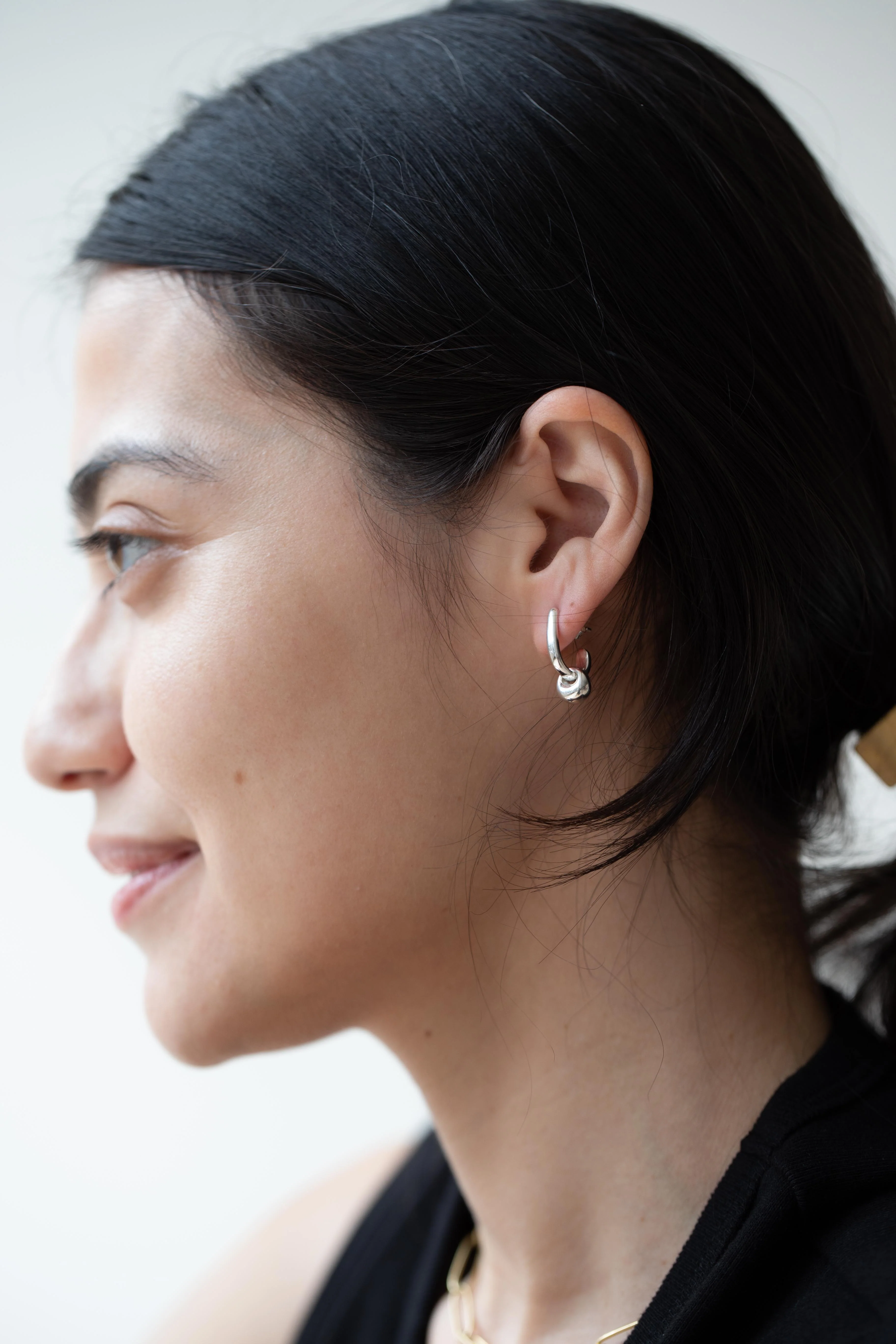 Quarry | Roda Earring in Silver - Image 2